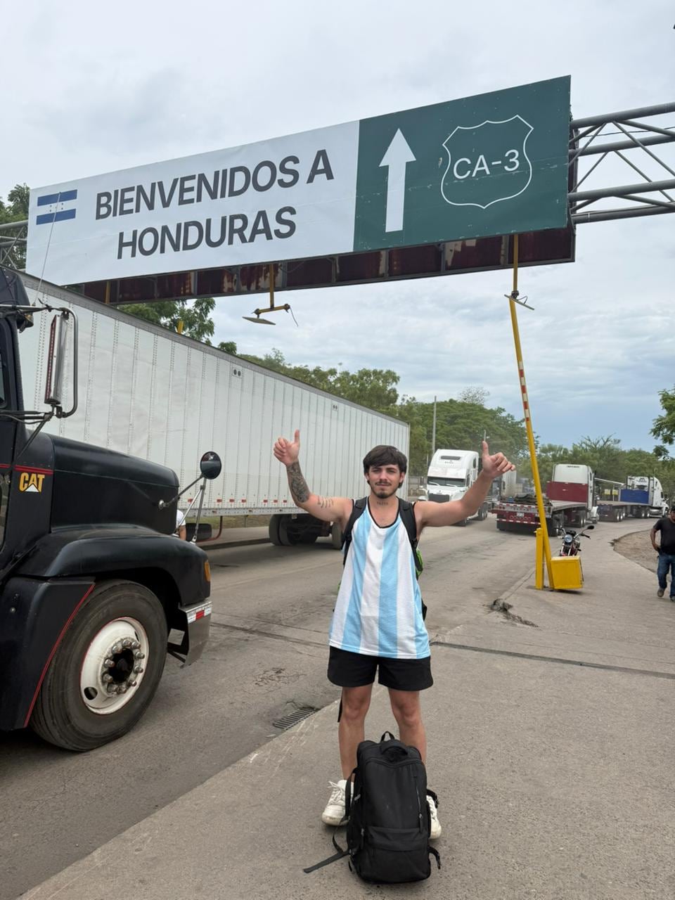 Cuando llegó a Honduras