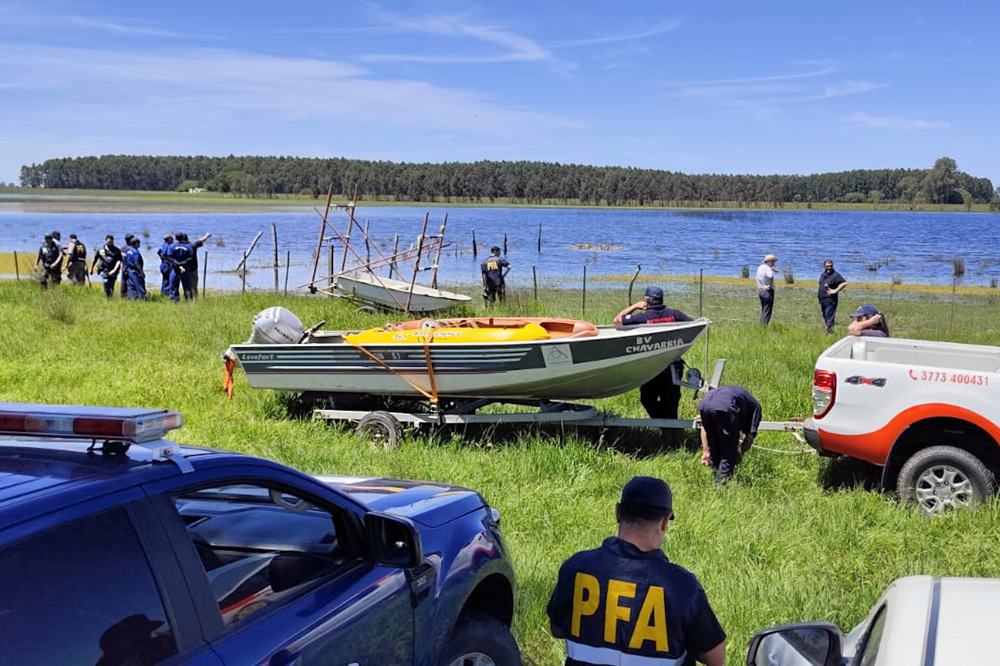 La Justicia ordenó nuevos allanamientos y rastrillajes en cuatro lagunas cercanas a la zona donde desapareció Loan