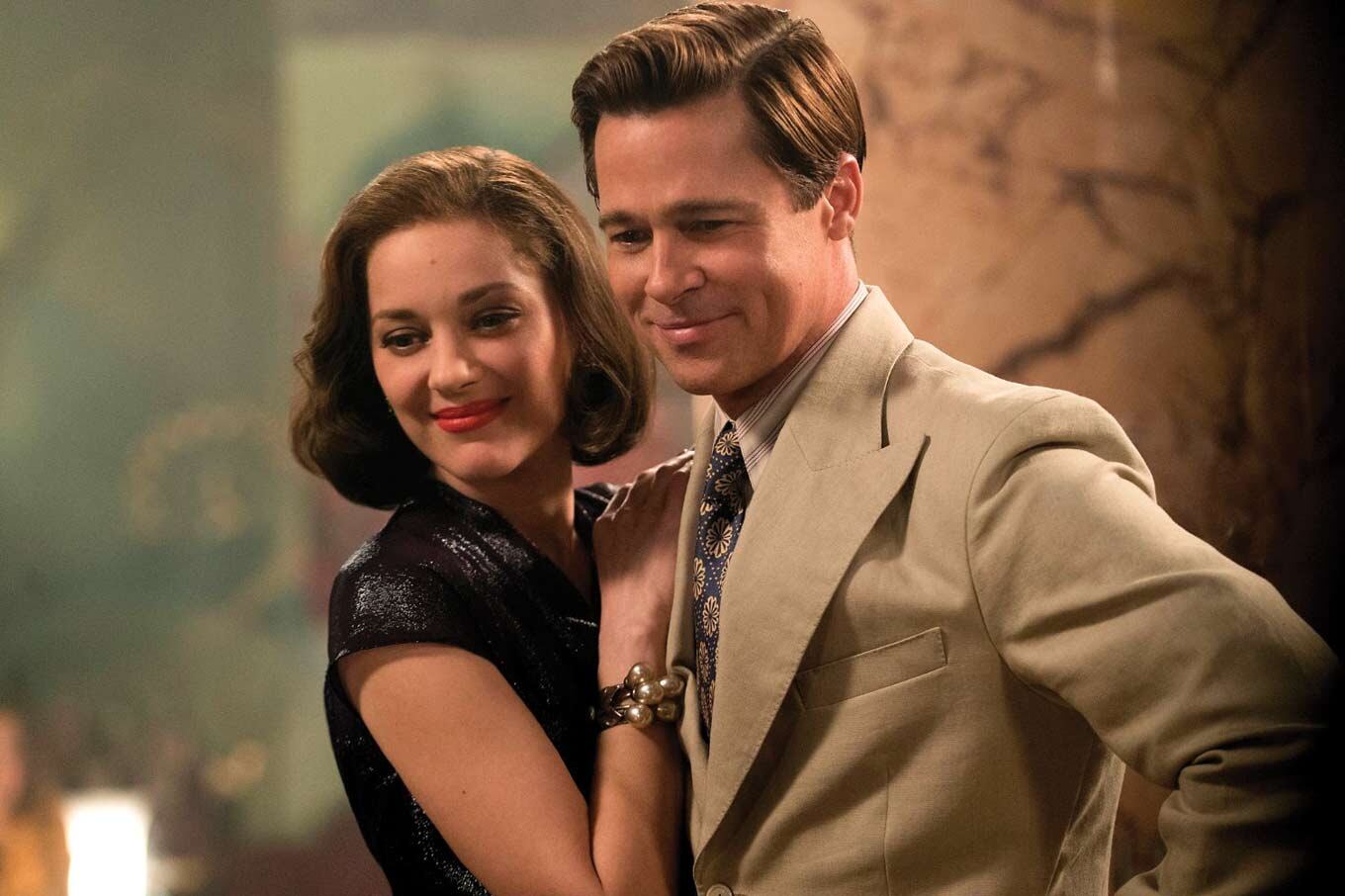 Brad Pitt y Marion Cotillard fueron compañeros en el film Aliados