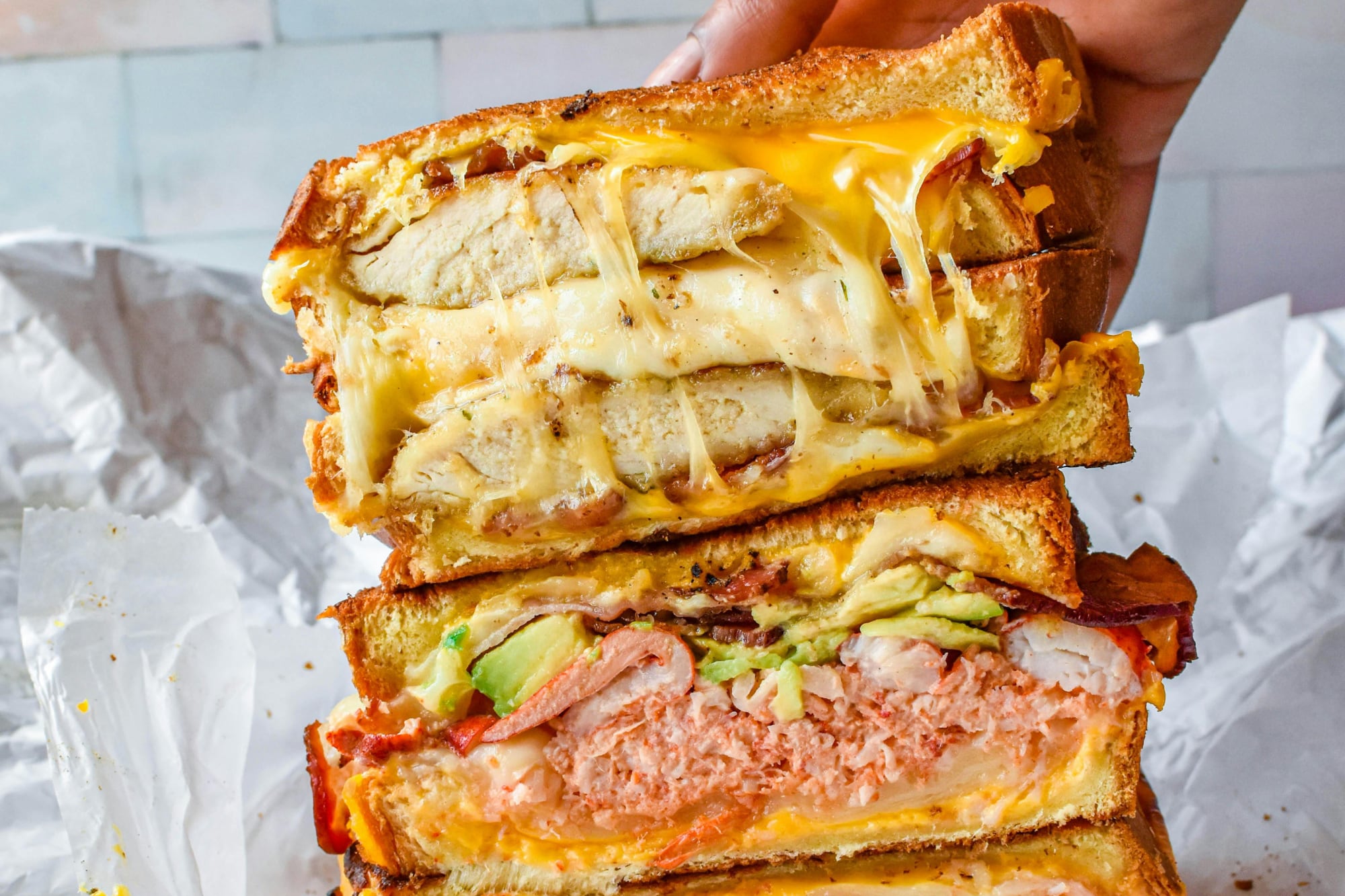 El sándwich de chipa es una opción liviana y rica para compartir con familiares y amigos en un pícnic (imagen ilustrativa)