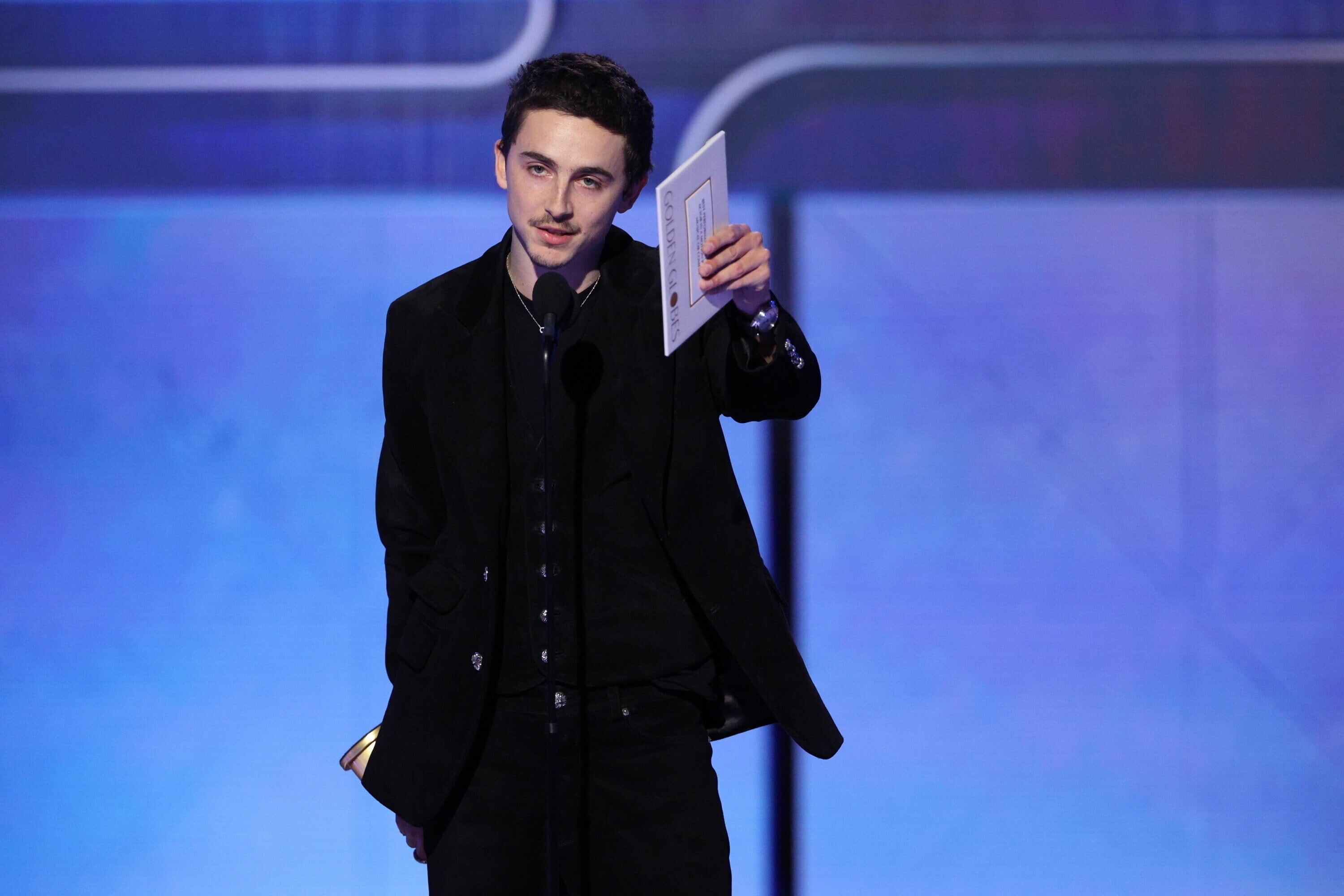Timothée Chalamet está nominado a mejor actor en los Oscar 2026