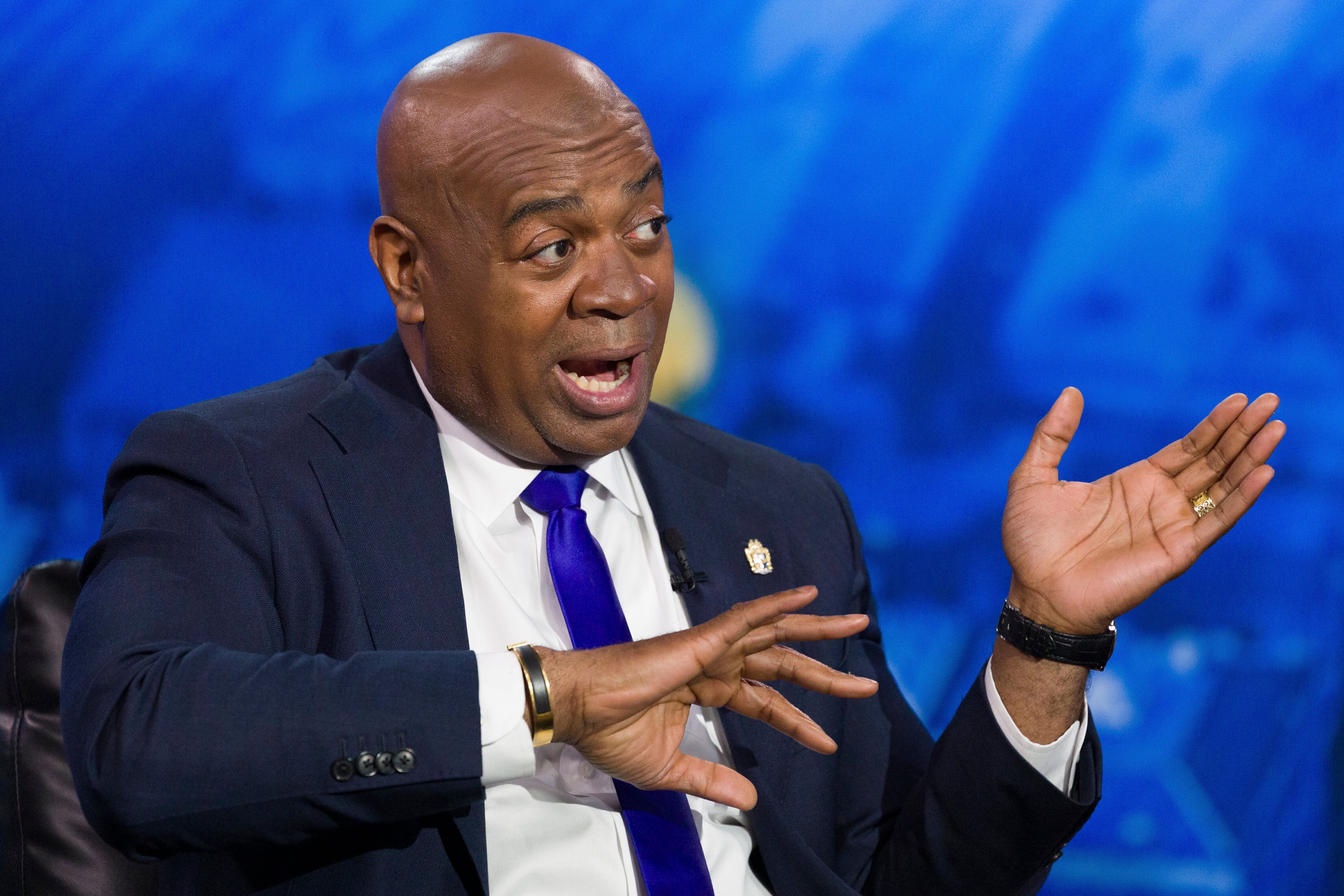 Ras Baraka se postuló a los 24 años en las elecciones de 1994 por la alcaldía de Newark