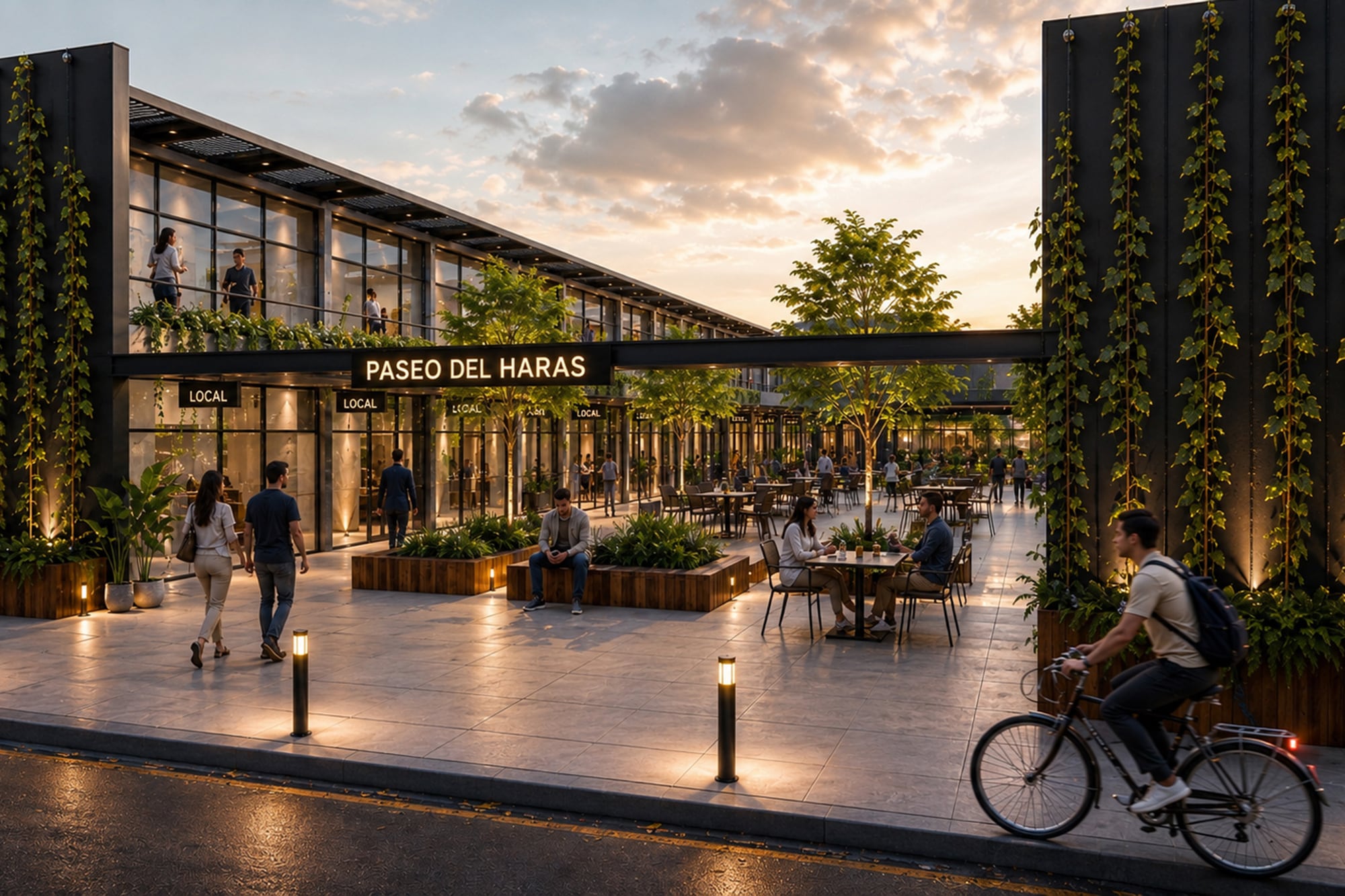 Paseo del Haras tendrá 50 locales y 14 oficinas, ya el 50% del proyecto está vendido