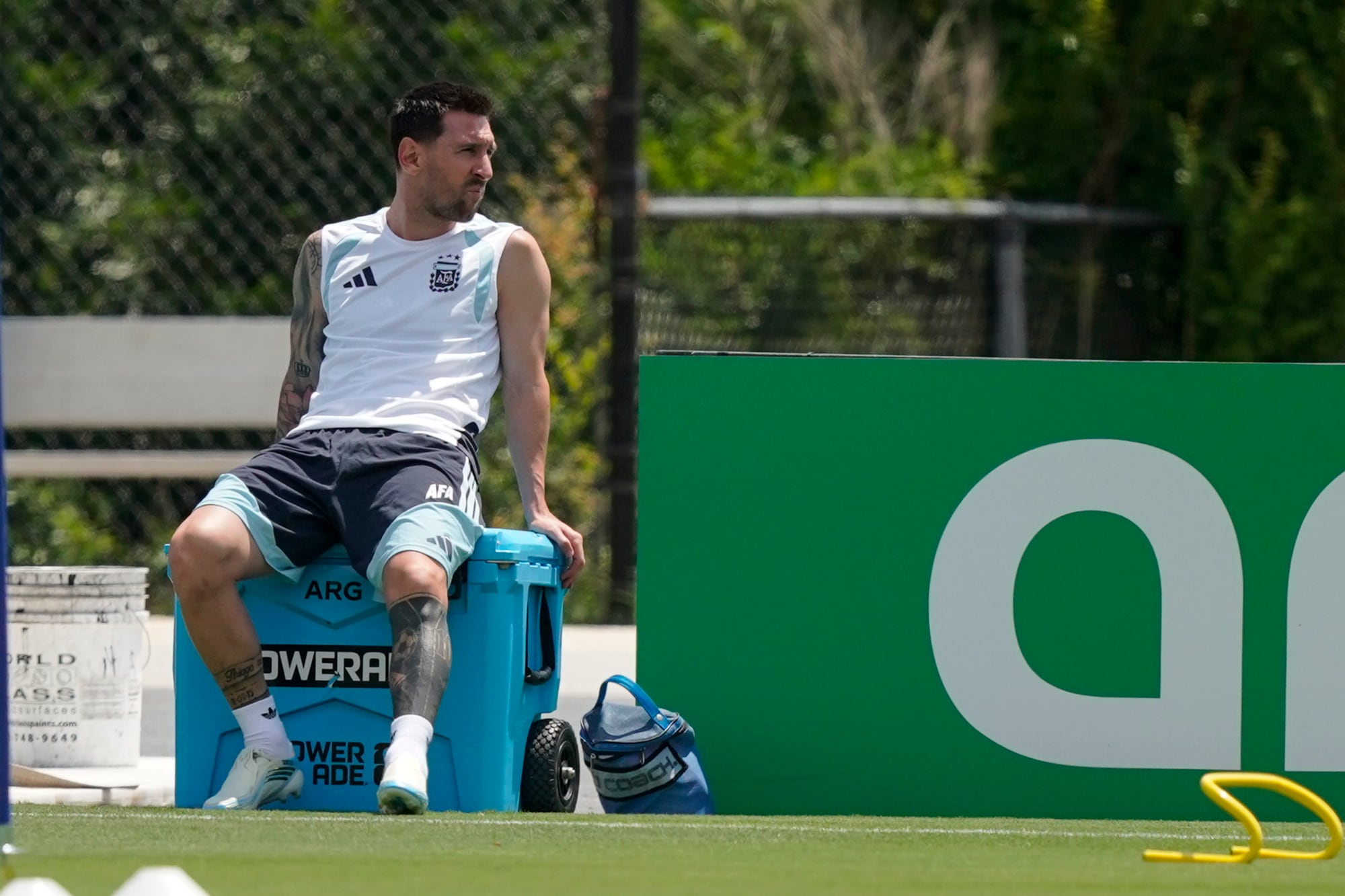 Con siete goles en el Mundial, Lionel Messi volverá a ser la principal carta ofensiva de Argentina frente a Egipto