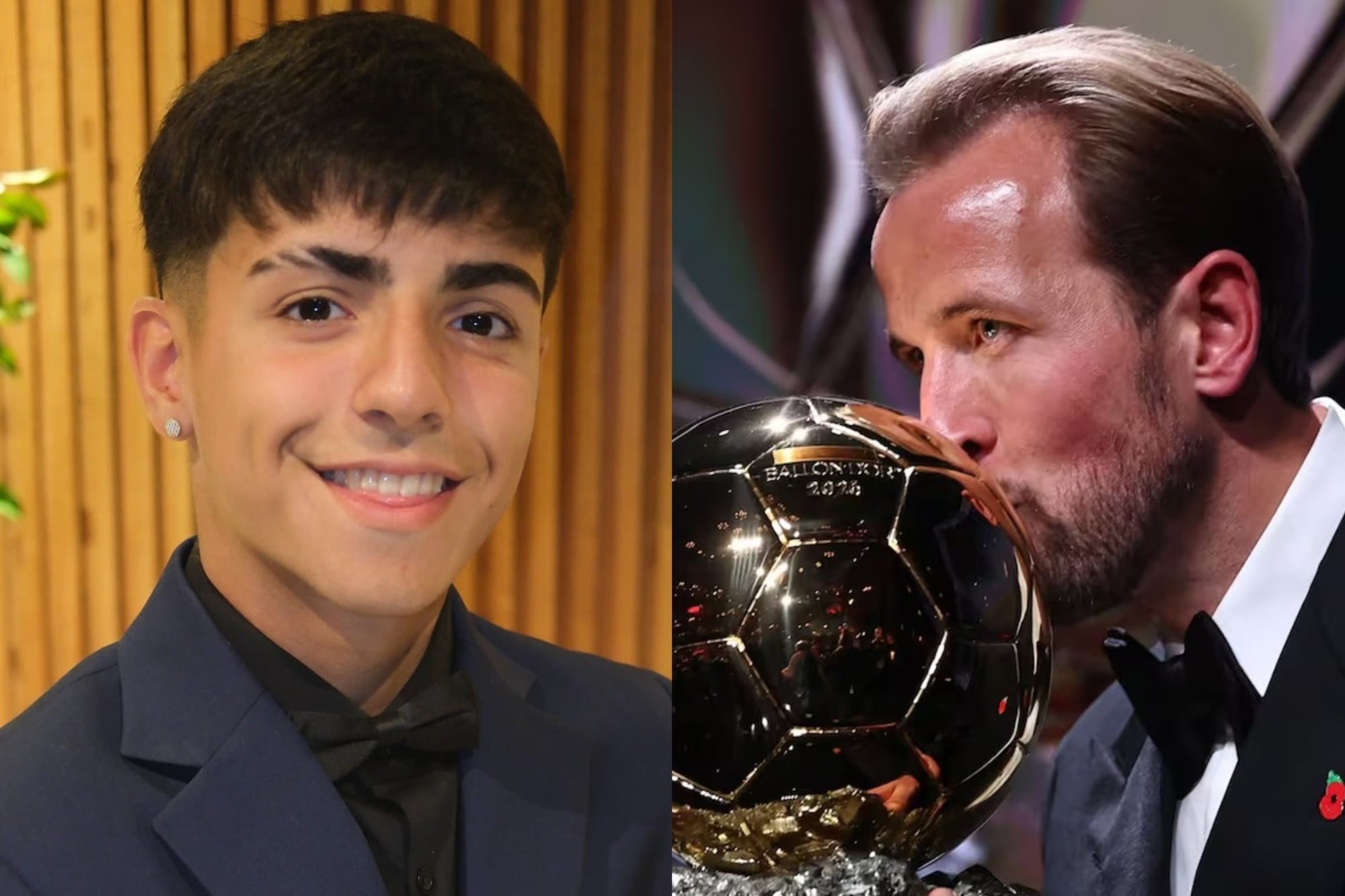 Benjamín Agüero le tiró un palito a Harry Kane tras ganar el Balón de Oro: la foto que publicó