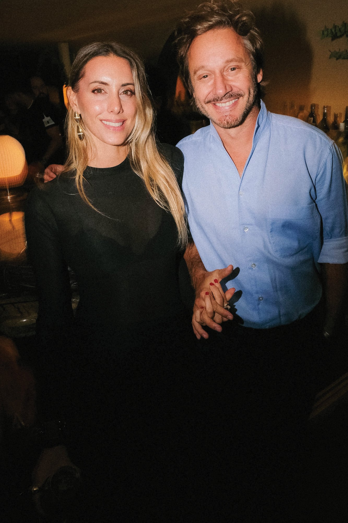 Anita Espasandin y
Benjamín Vicuña