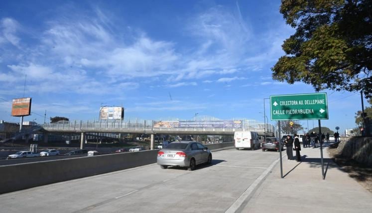 Chau embotellamientos: se habilitó un tramo clave de la autopista Dellepiane que beneficia a más de 200.000 autos