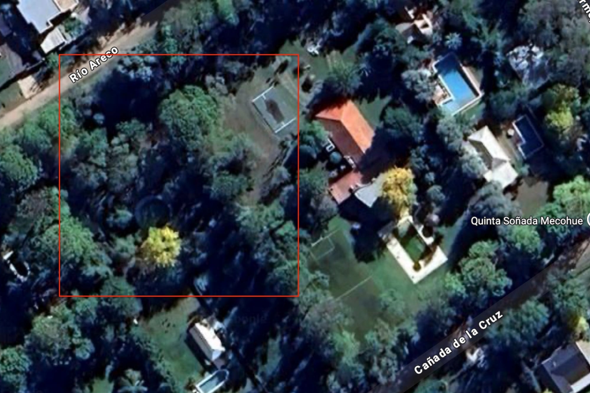 La propiedad de Claudio Tapia en Exaltación de la Cruz, al noroeste del Gran Buenos Aires