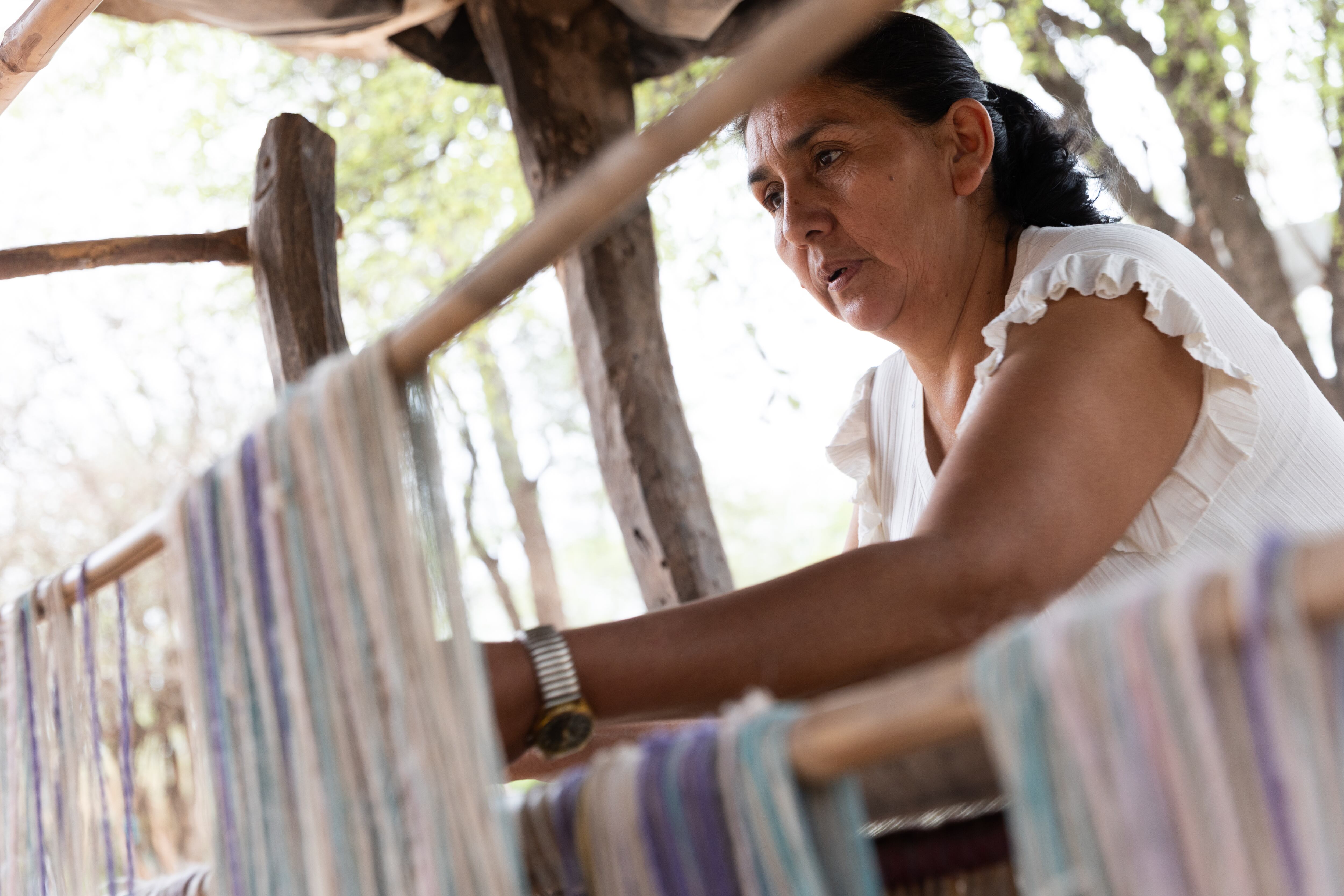 Analía Sosa disfruta de su trabajo