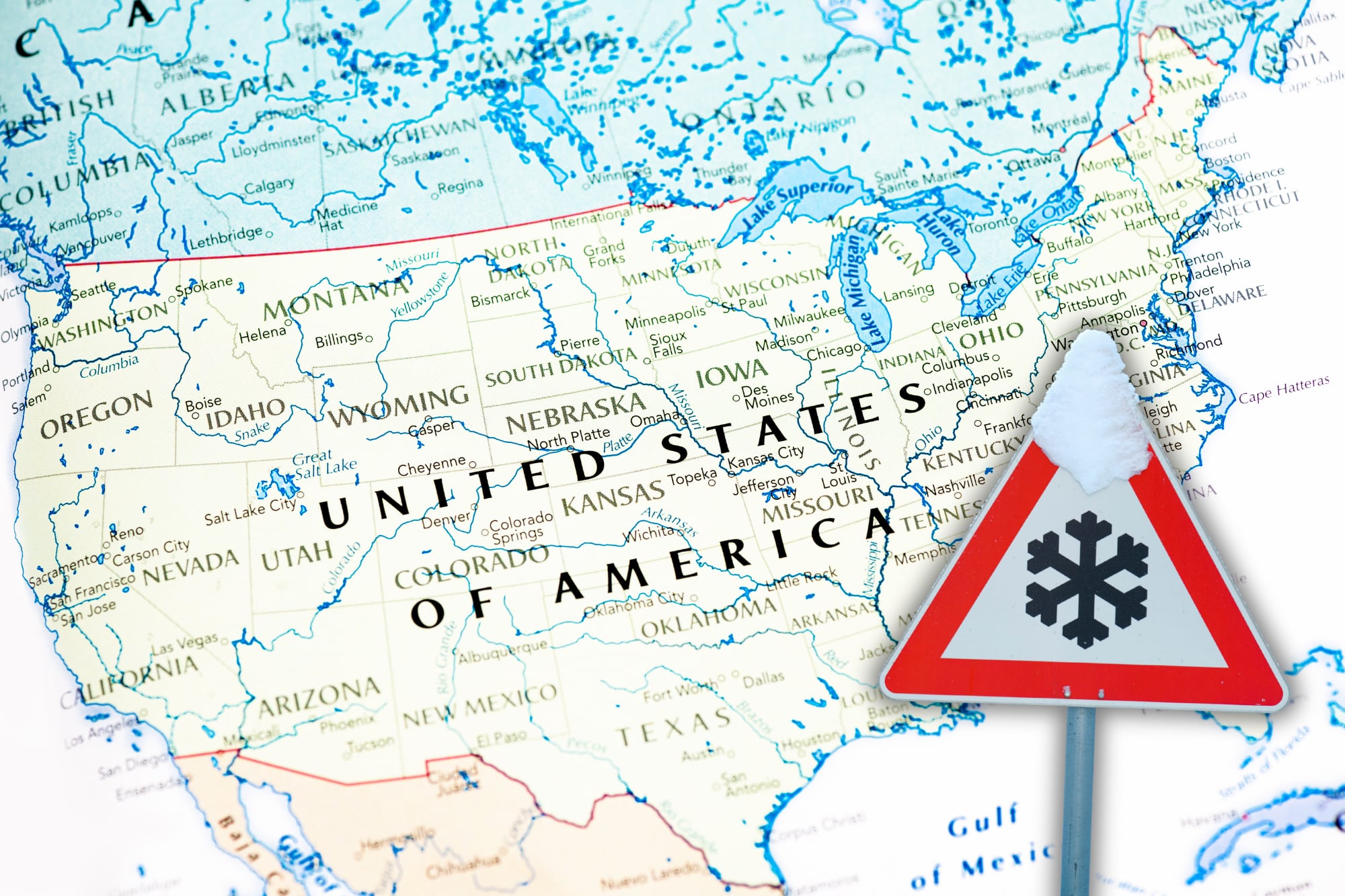 De Nueva York a Texas: el nuevo frente de frío polar que se instalará esta semana en Estados Unidos