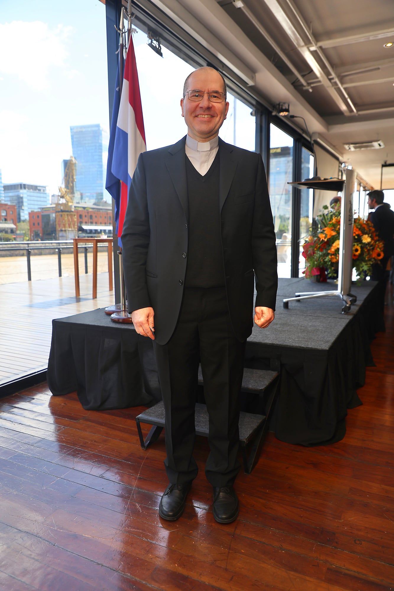 Monseños Daniele Liessi, encargado de negocios de la Nunciatura Apostólica en Argentina