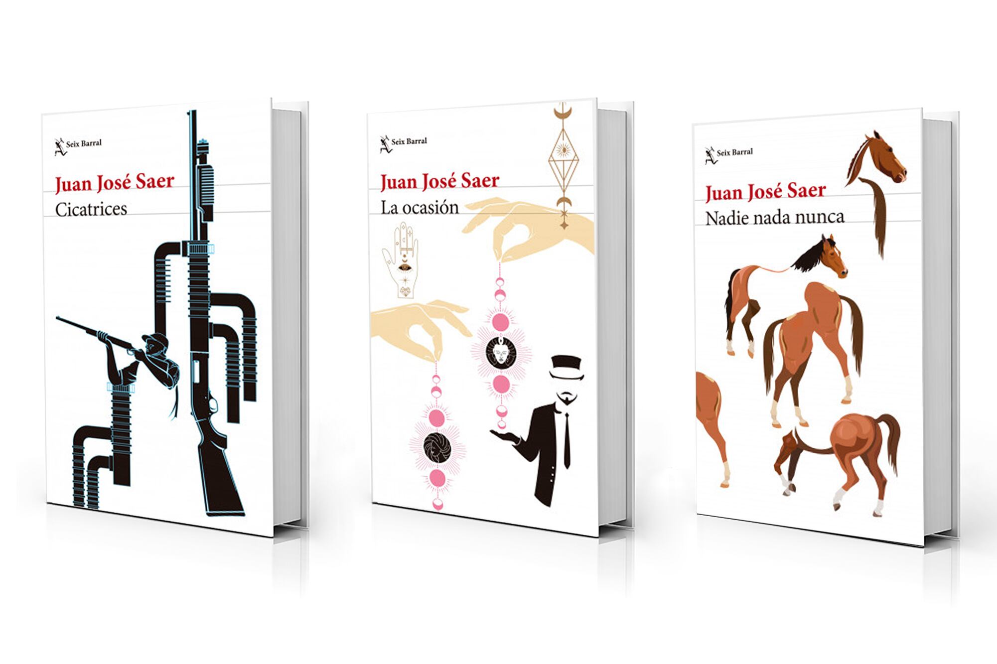Se reeditaron tres novelas de Juan José Saer: