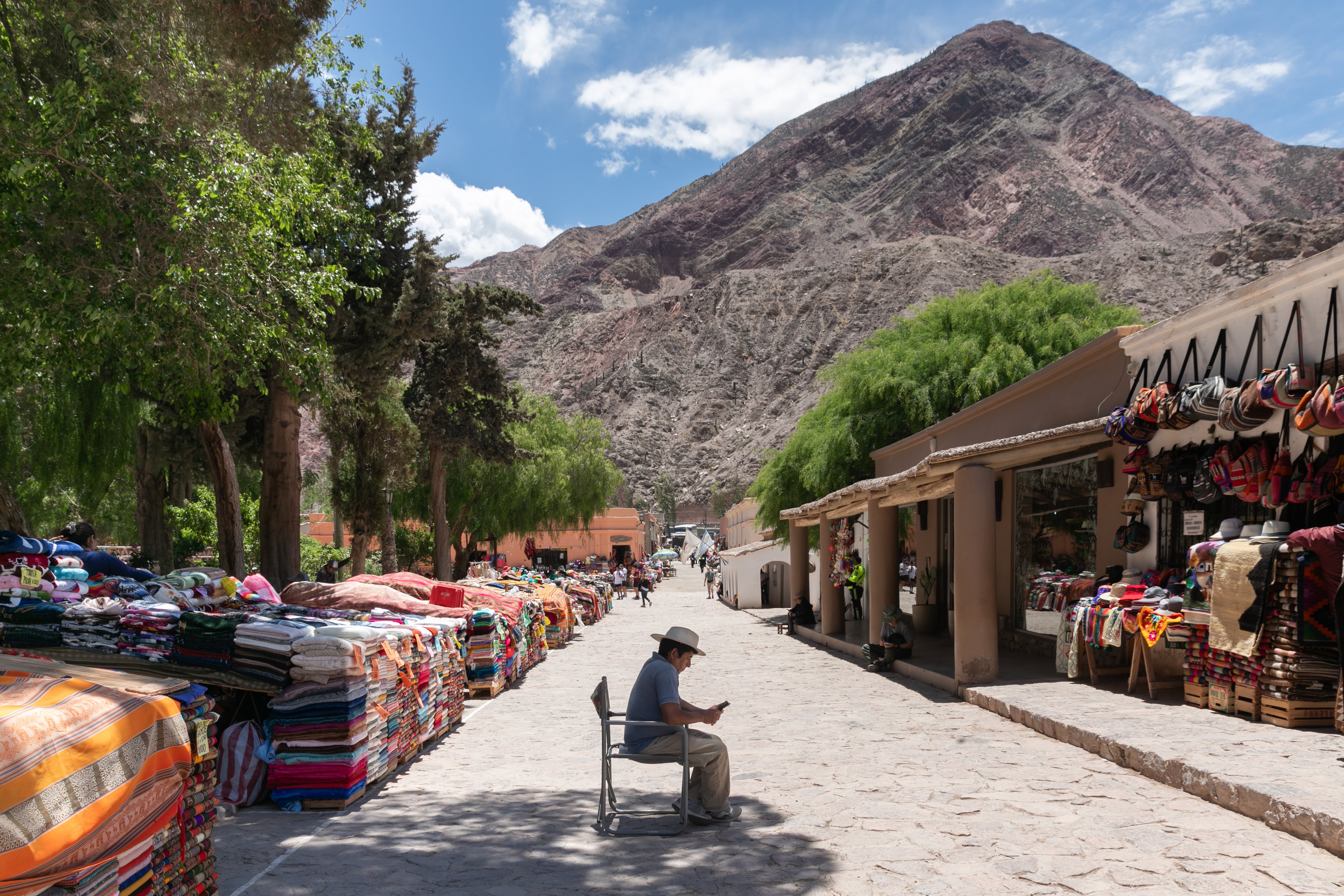 Purmamarca es uno de los pueblos más lindos de Jujuy.