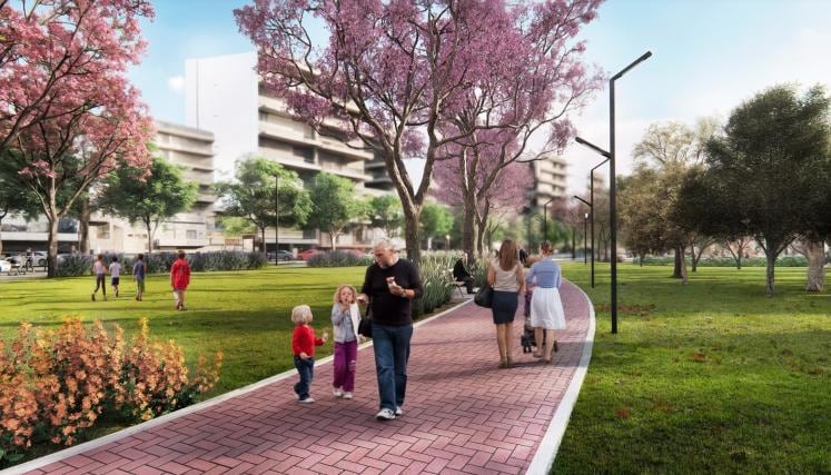 La idea es aprovechar el lugar para eventos culturales del barrio (Foto: GCBA)