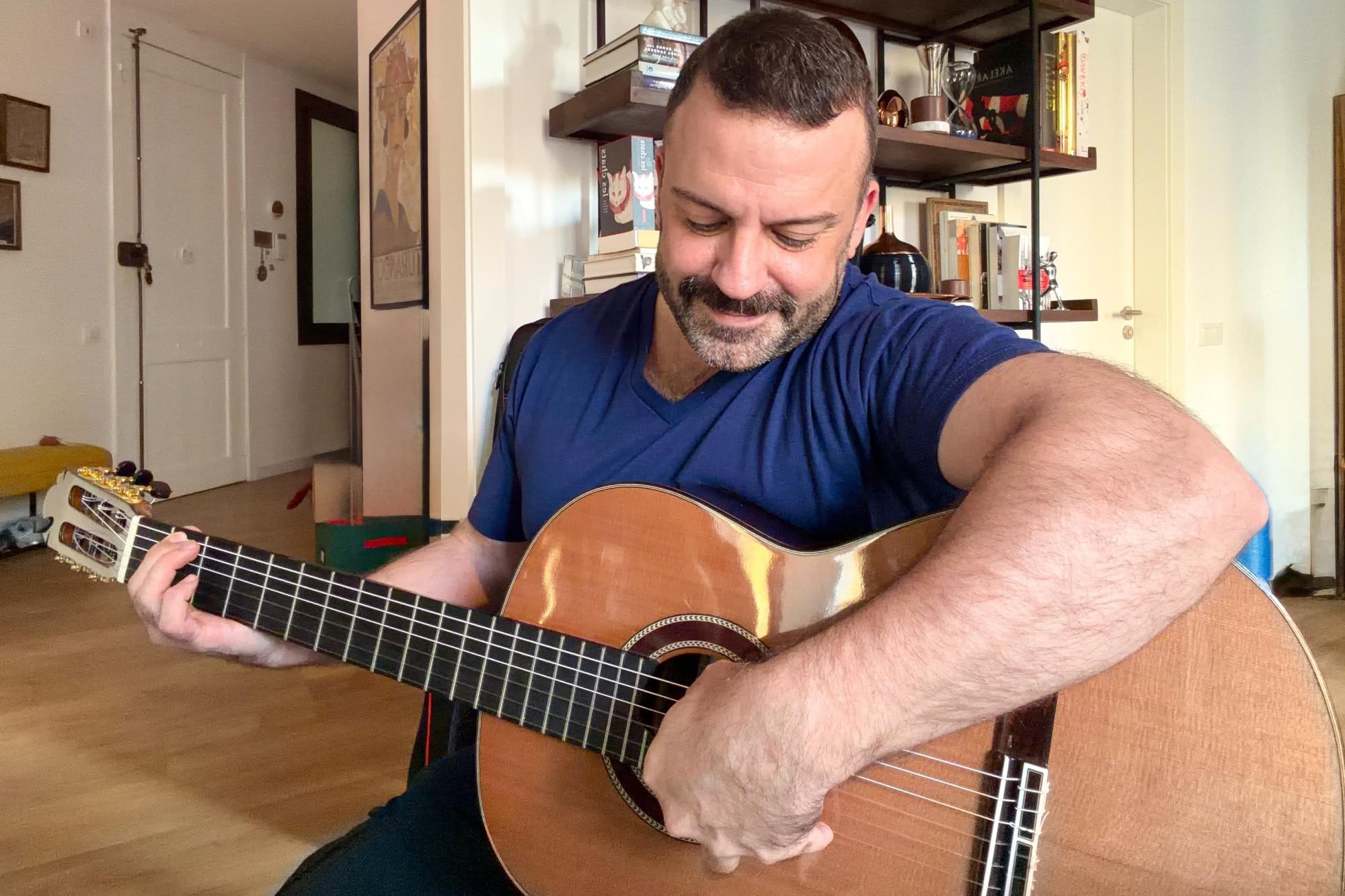 Para Fernando, la música es el faro de su vida.