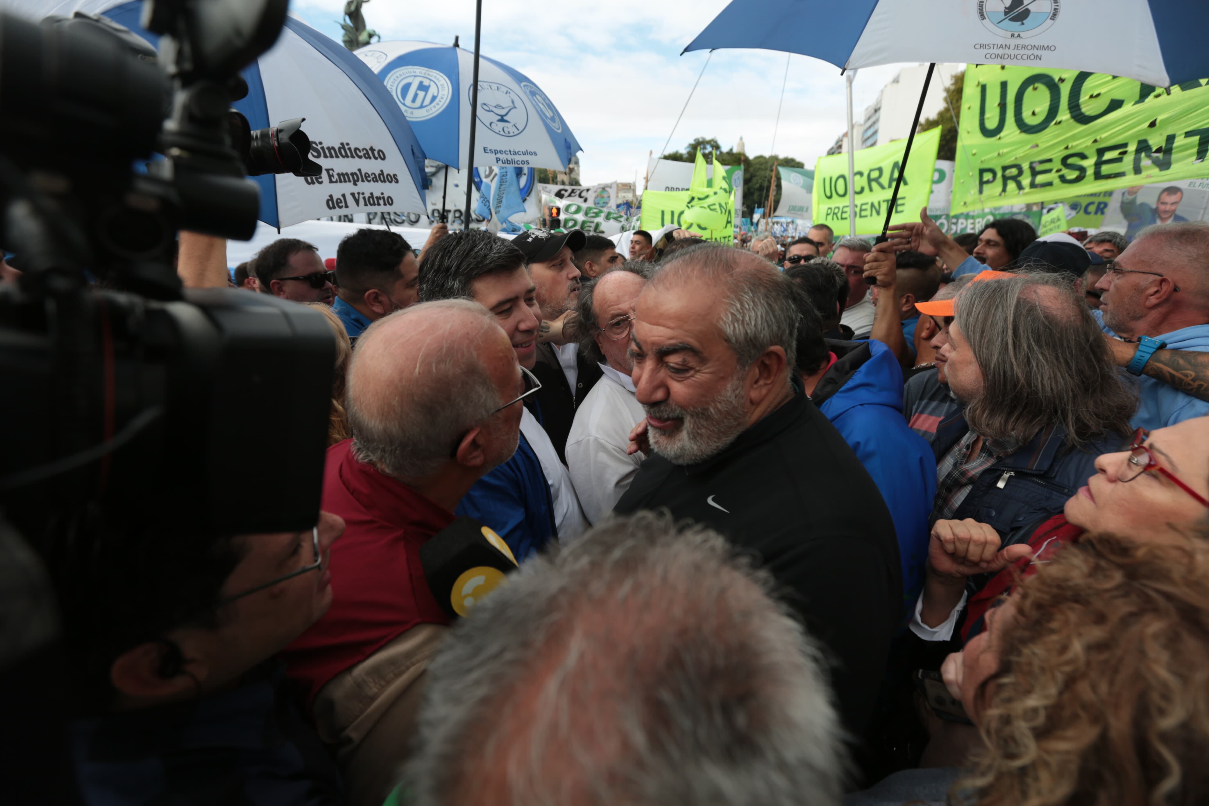 Héctor Daer habló con LA NACION