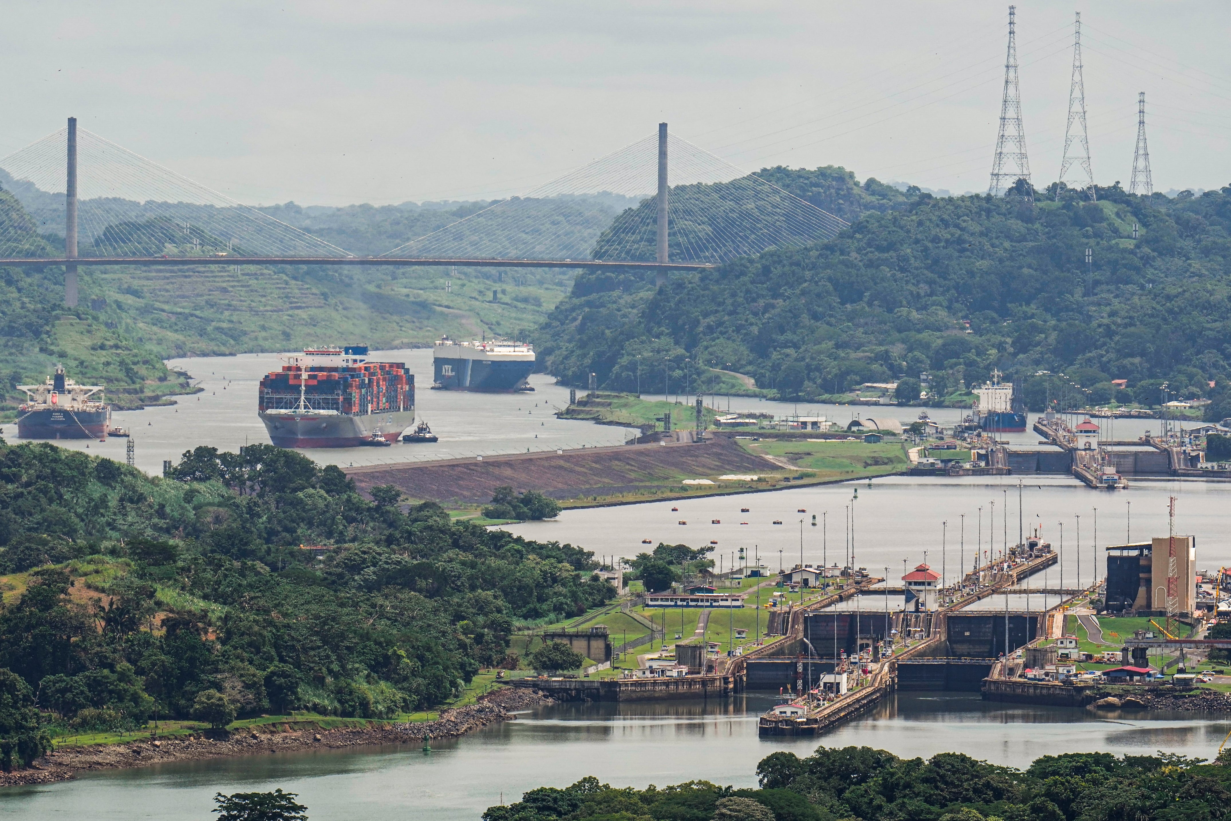 El canal de Panamá, en la mira de Trump