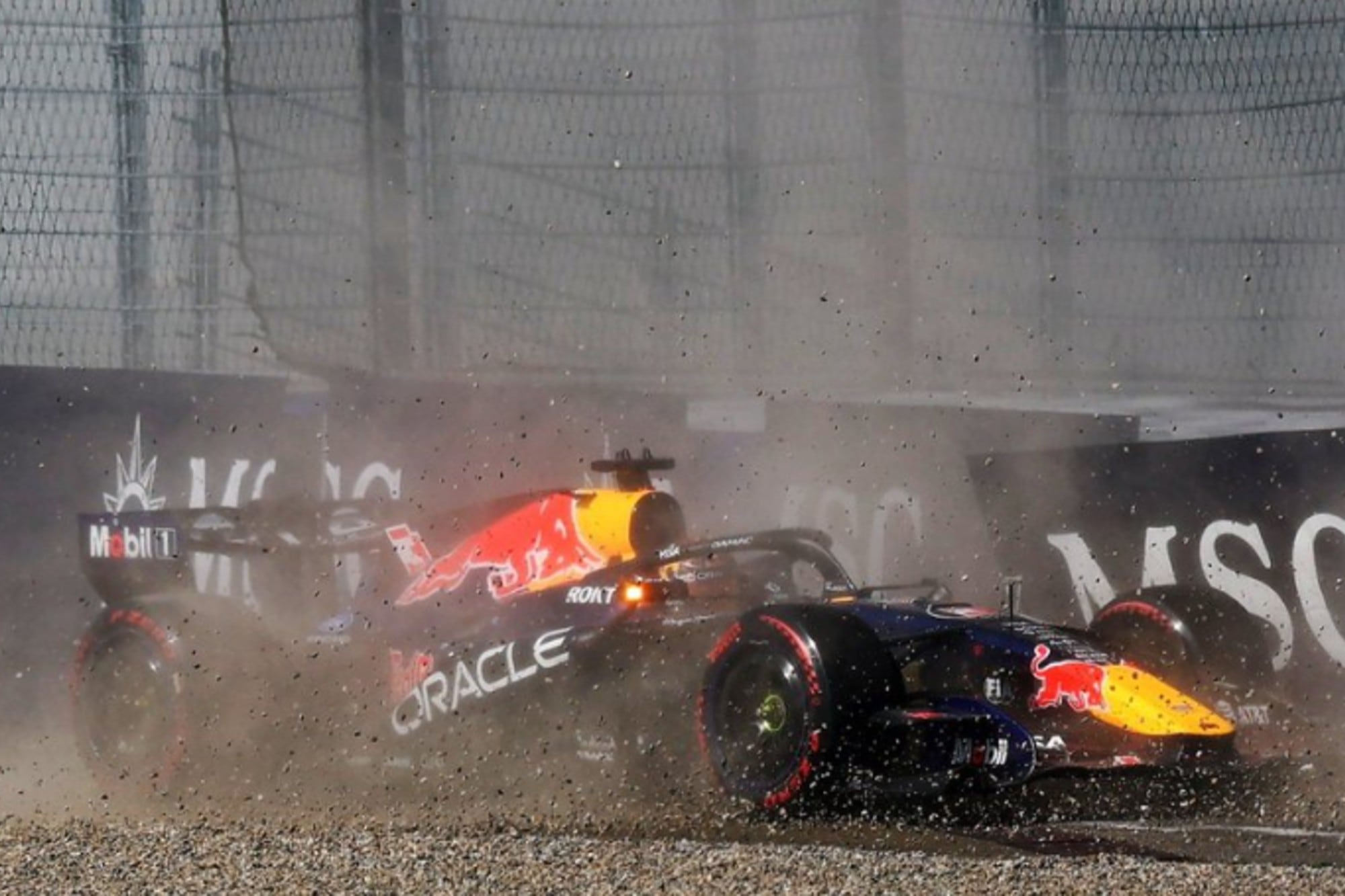 La clasificación del GP de Austria de F1 terminó con un golpe de Verstappen y una polémica con la pole