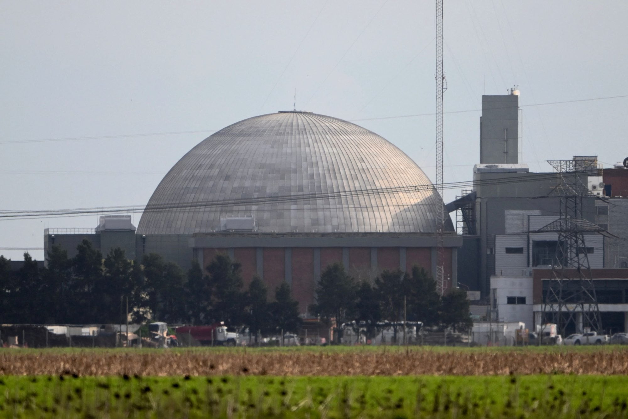 La central nuclear Atucha I de la provincia de Buenos Aires