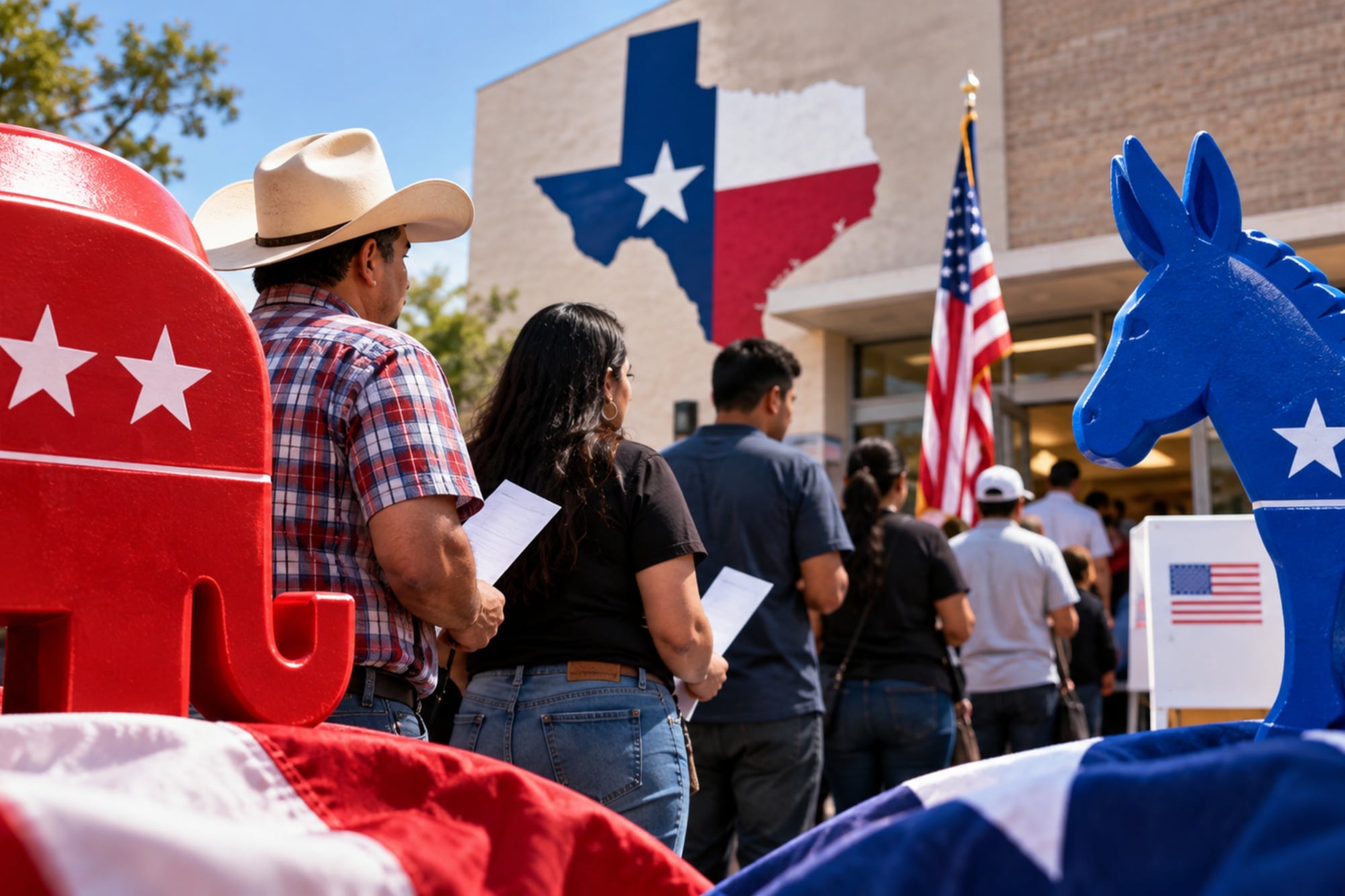 Demócratas vs. republicanos: actualización de las encuestas en EE.UU. y quién va ganando las elecciones en Texas hoy