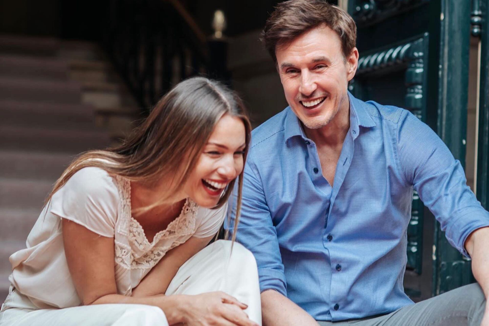 Pampita y Roberto García Moritán son padres de Ana