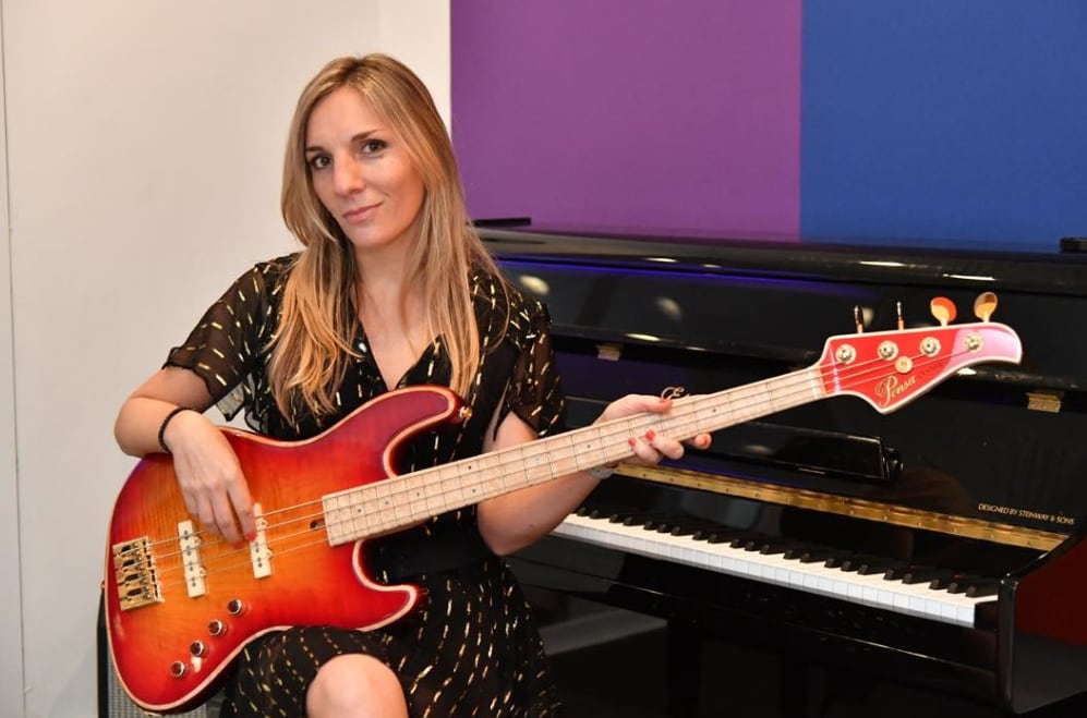 Nerina Nicotra tocó junto a Luis Alberto Spinetta durante ocho años (Captura: @nerynic)