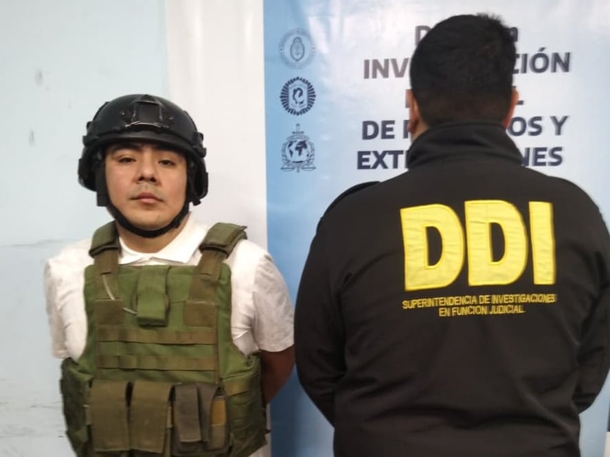 Joseph Freyser Cubas Zavaleta, alias Señor J,  fue trasladado hoy hasta La Matanza