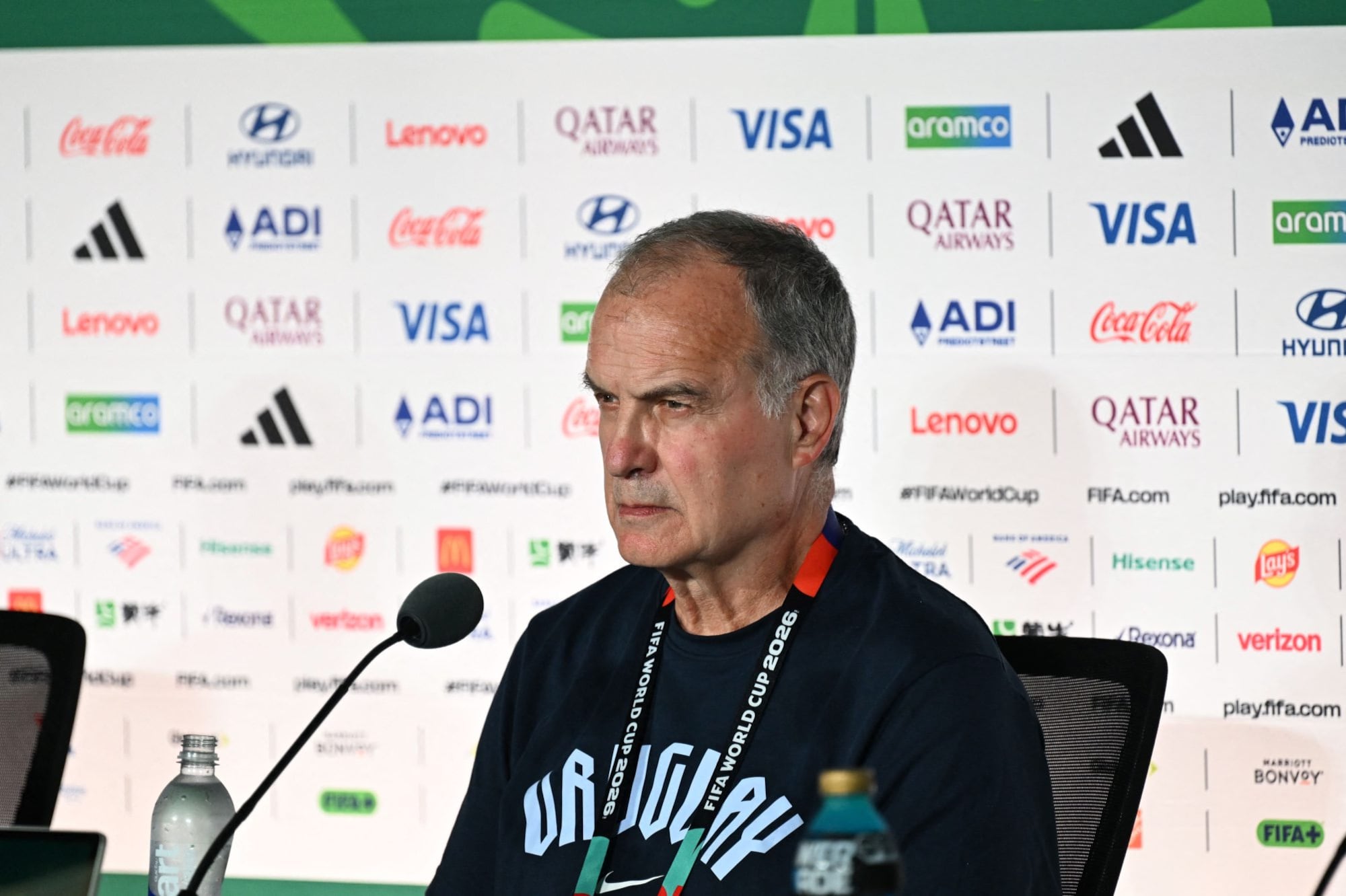 Marcelo Bielsa en conferencia de prensa