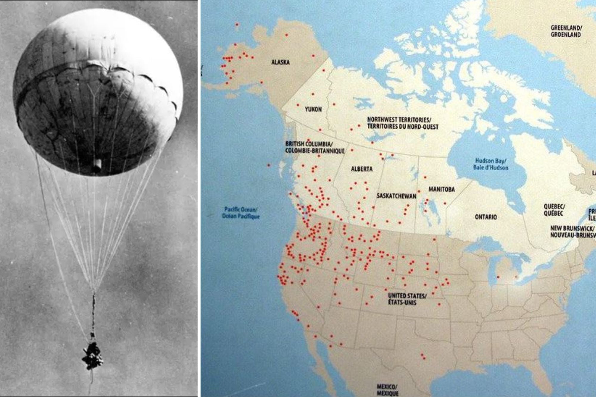 Operativo Fu Go: el curioso ataque con globos explosivos que lanzó Japón sobre Estados Unidos en la II Guerra Mundial