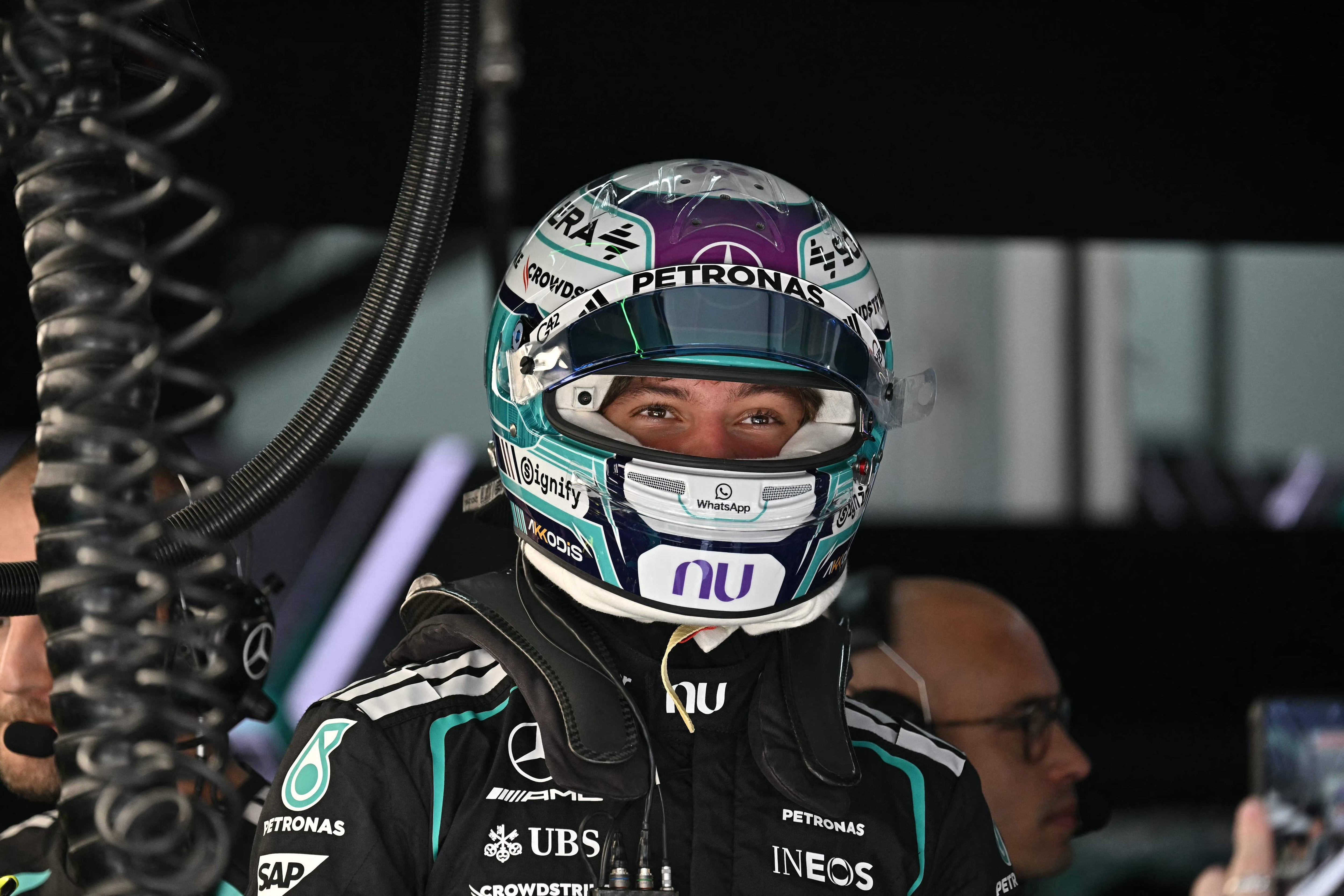 Kimi Antonelli, de Mercedes, listo para poner primera