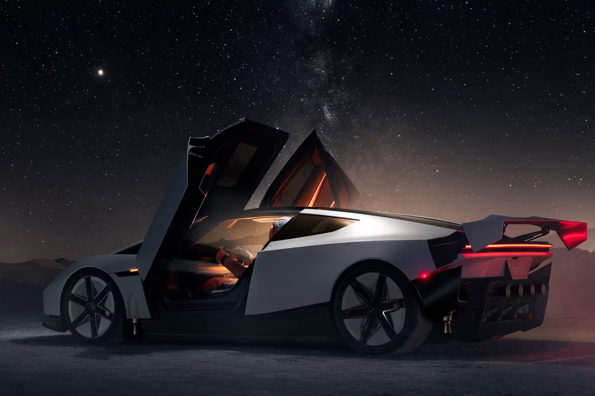 El precio oficial del nuevo Tesla Roadster 2026 en Estados Unidos con propulsores para volar 6 Tesla estableció depósitos de reserva de US$50 mil y US$250 mil para las versiones Performance y Thrus