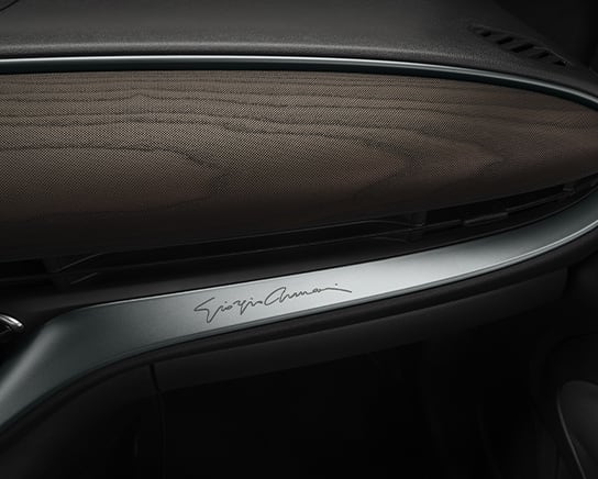 Detalles en el Fiat 500e Giorgio Armani Collector’s Edition