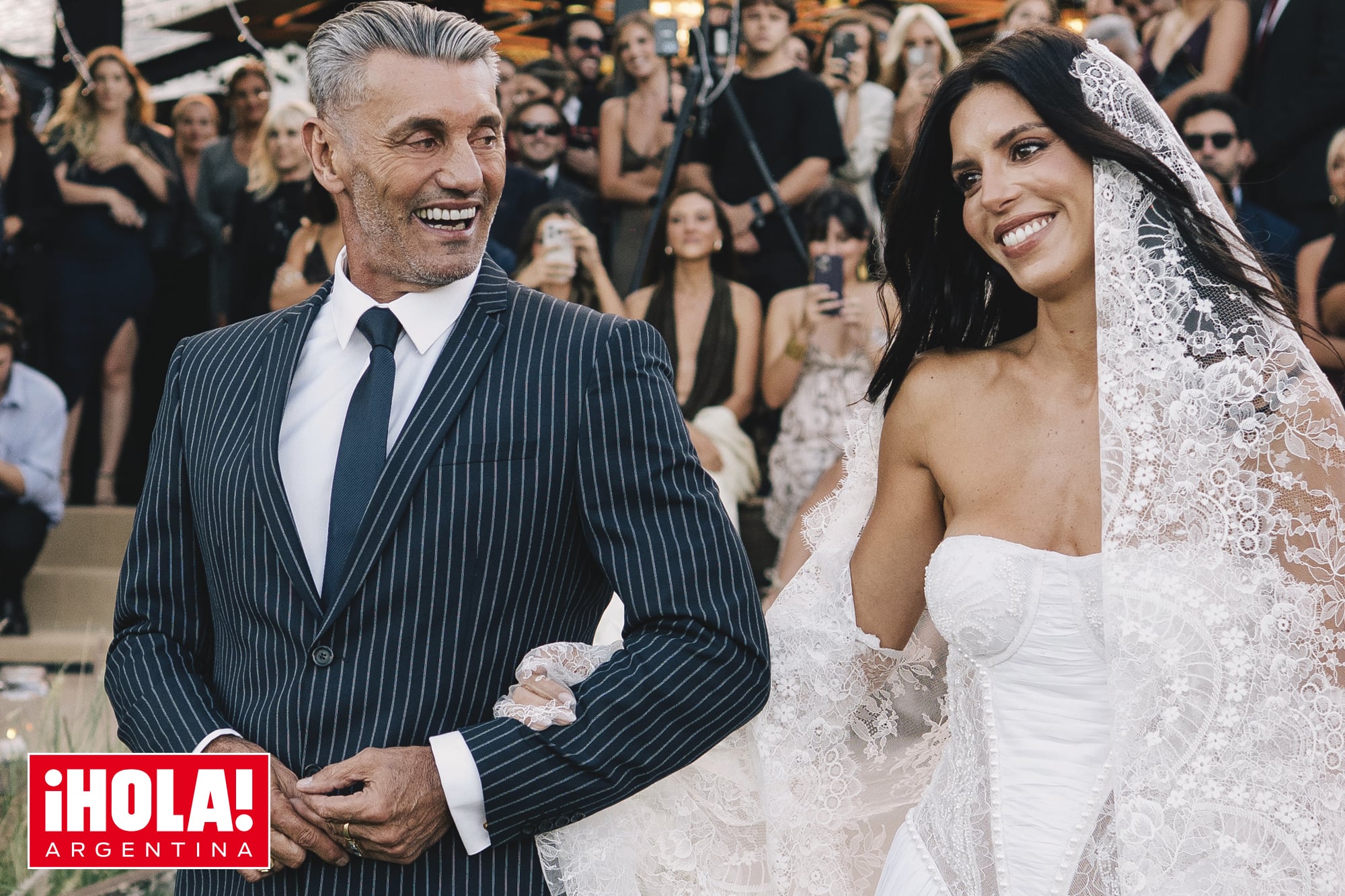 La emotiva boda de Paloma, la hija del Goyco: las mejores fotos y el vestido de novia diseñado por su madre Ana Laura Merlo