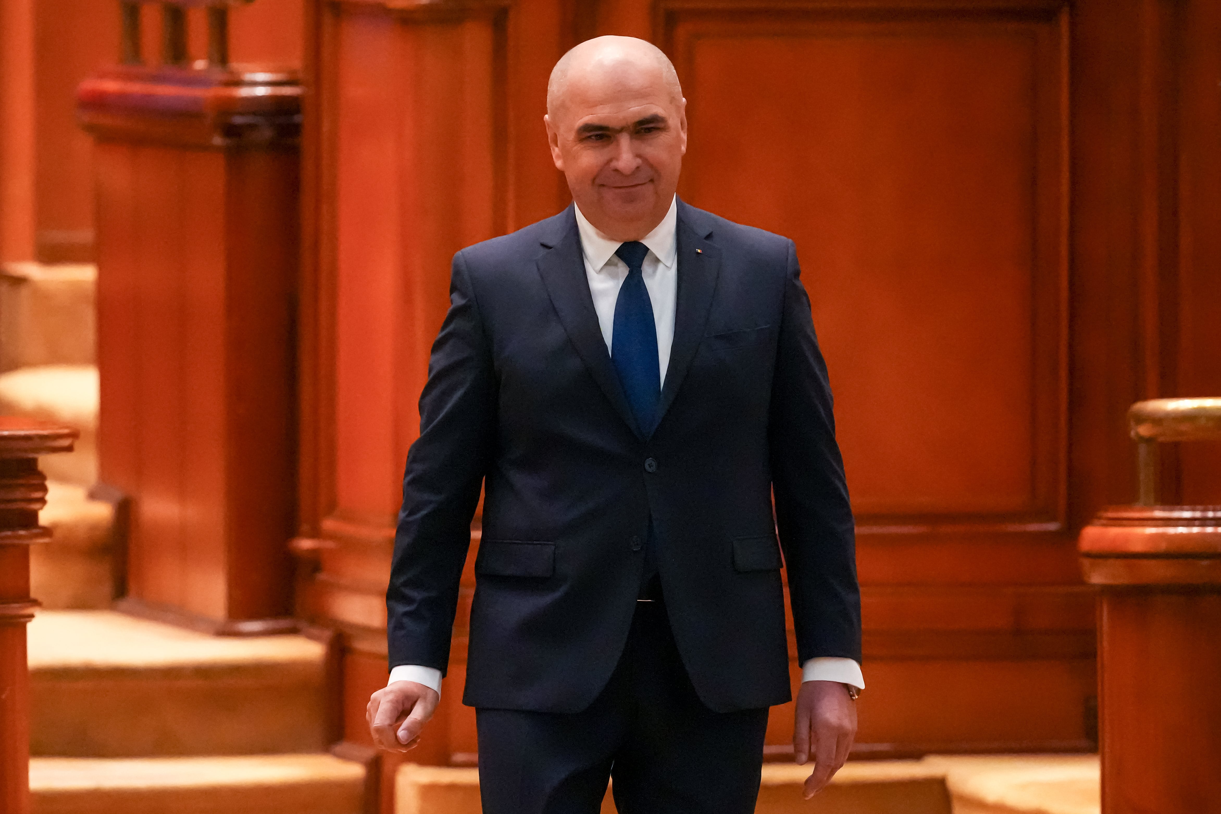 El primer ministro de Rumanía, Ilie Bolojan
