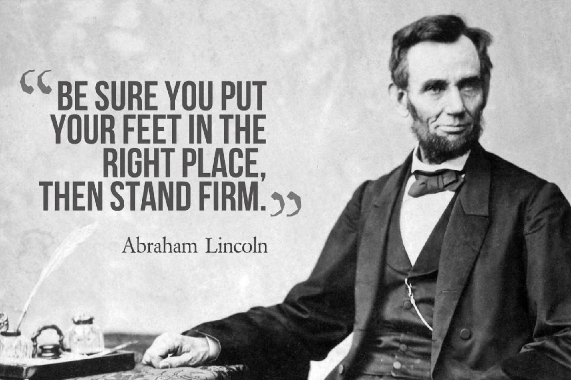 La histórica frase de Abraham Lincoln se mantiene vigente en pleno 2026