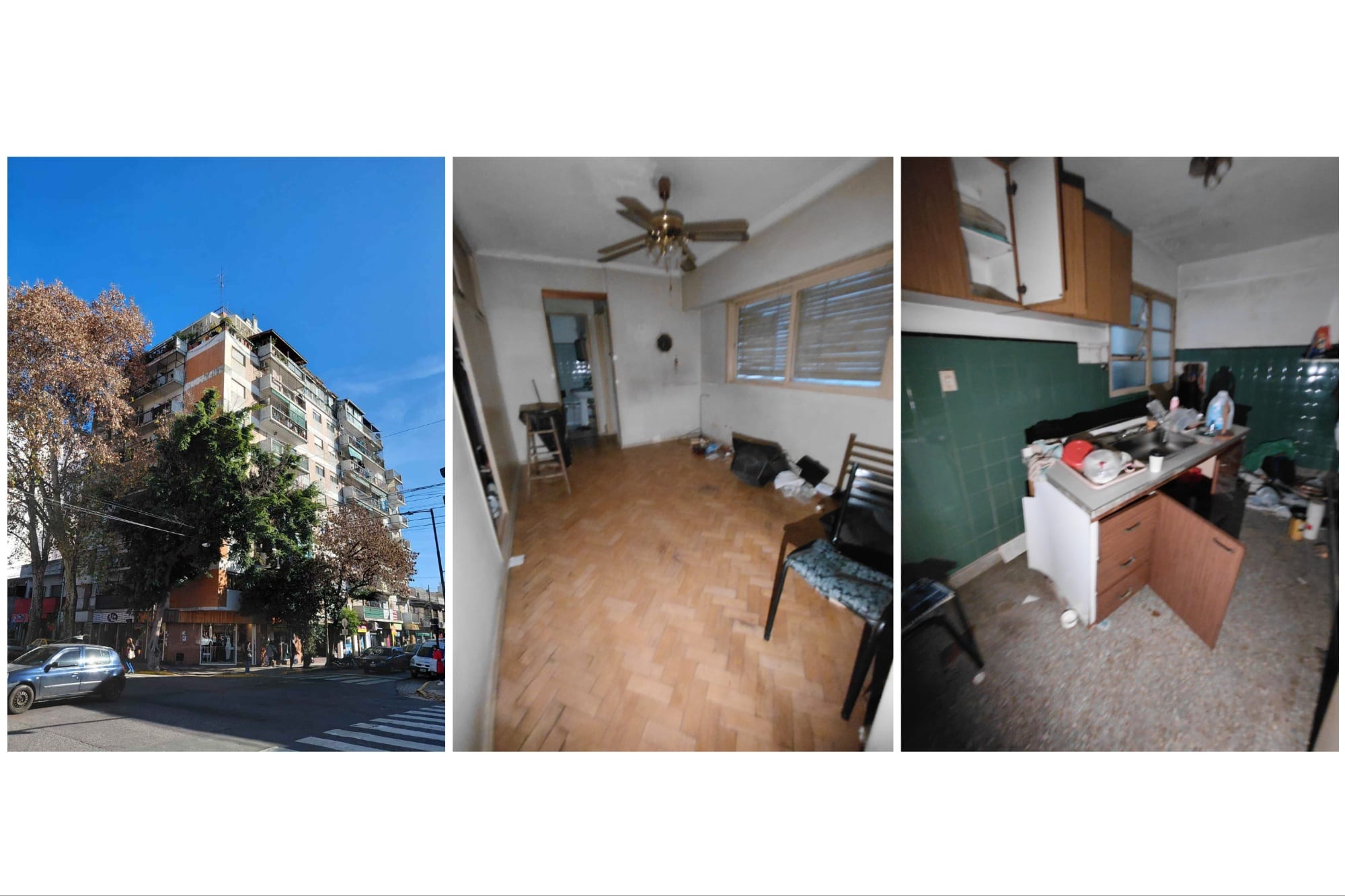 Un departamento en Floresta, de dos ambientes interno en el segundo piso, se subastará el 14 de agosto a las 11.30