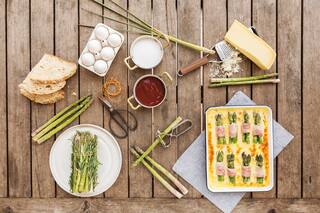 Roberto Petersen y sus secretos para preparar espárragos, reyes de la primavera