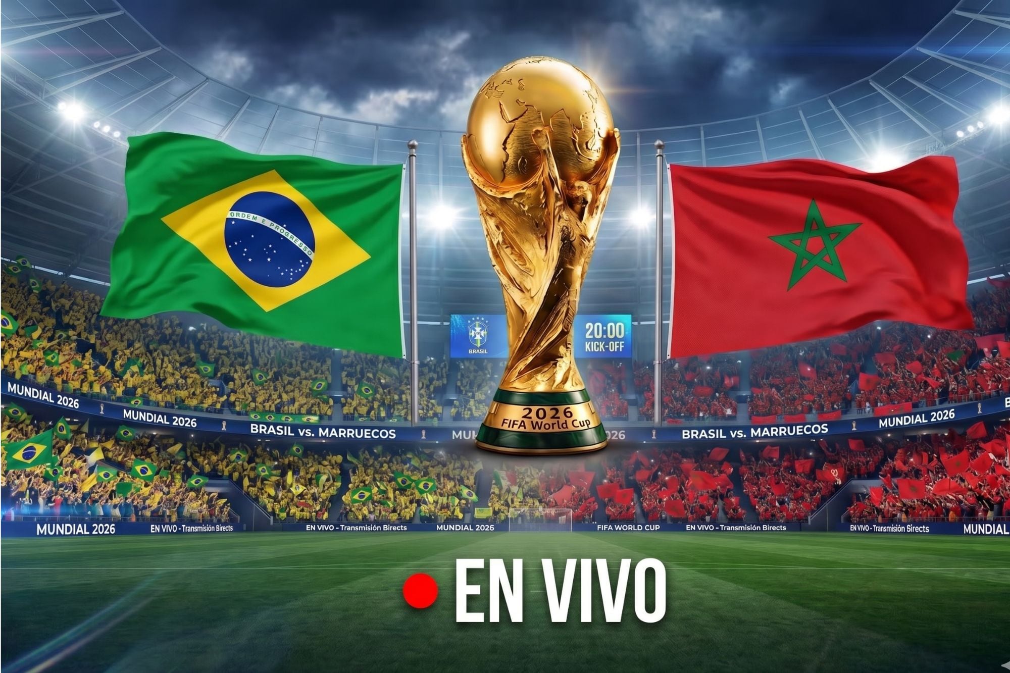 Cómo quedaron Brasil vs. Marruecos hoy: goles, tabla de posiciones y transmisión en vivo del Mundial 2026