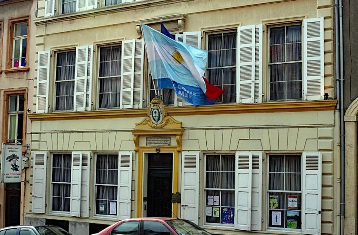 En esta casa de Boulogne-sur-Mer, San Martín vivió desde 1848 hasta su muerte, el 17 de agosto de 1850