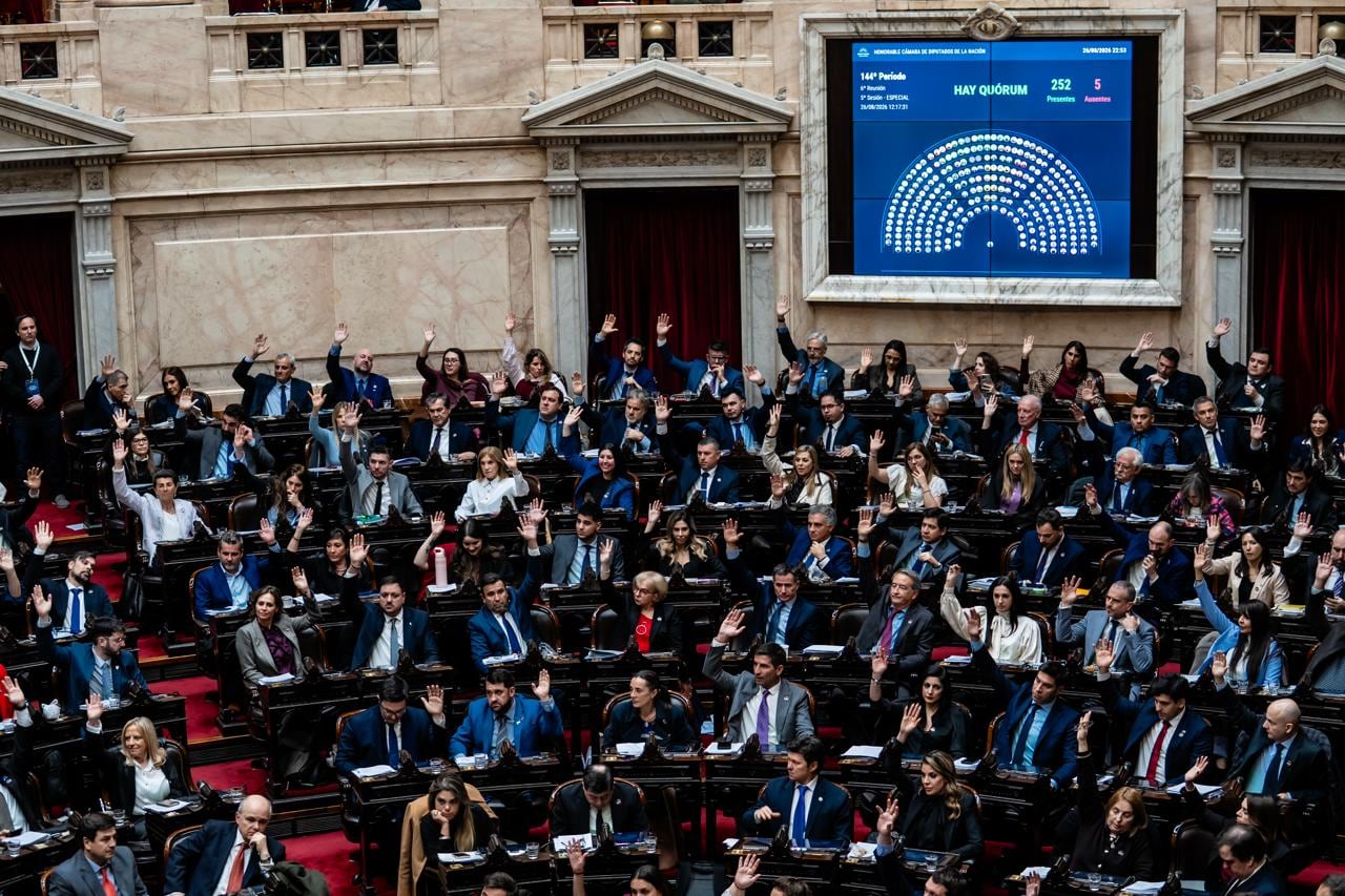 Sesión de Diputados: el oficialismo consiguió la media sanción para la reforma del BCRA y la Inocencia Fiscal II