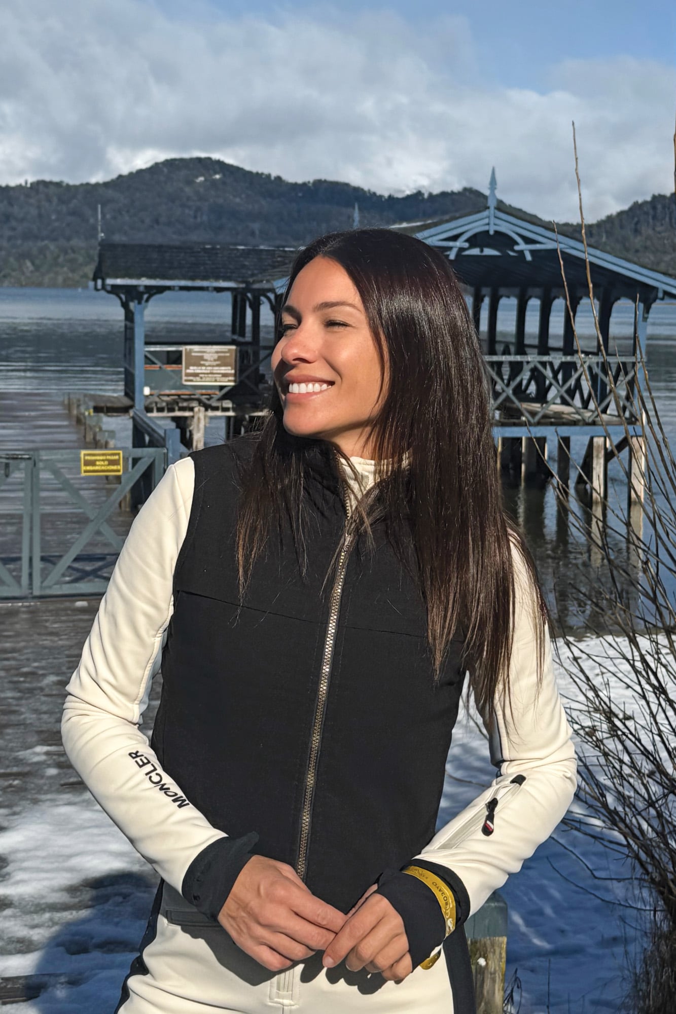 Una vista de la zona donde está Las Balsas, la exclusiva hostería en la que se alojó Pampita junto con sus hijos y amigas