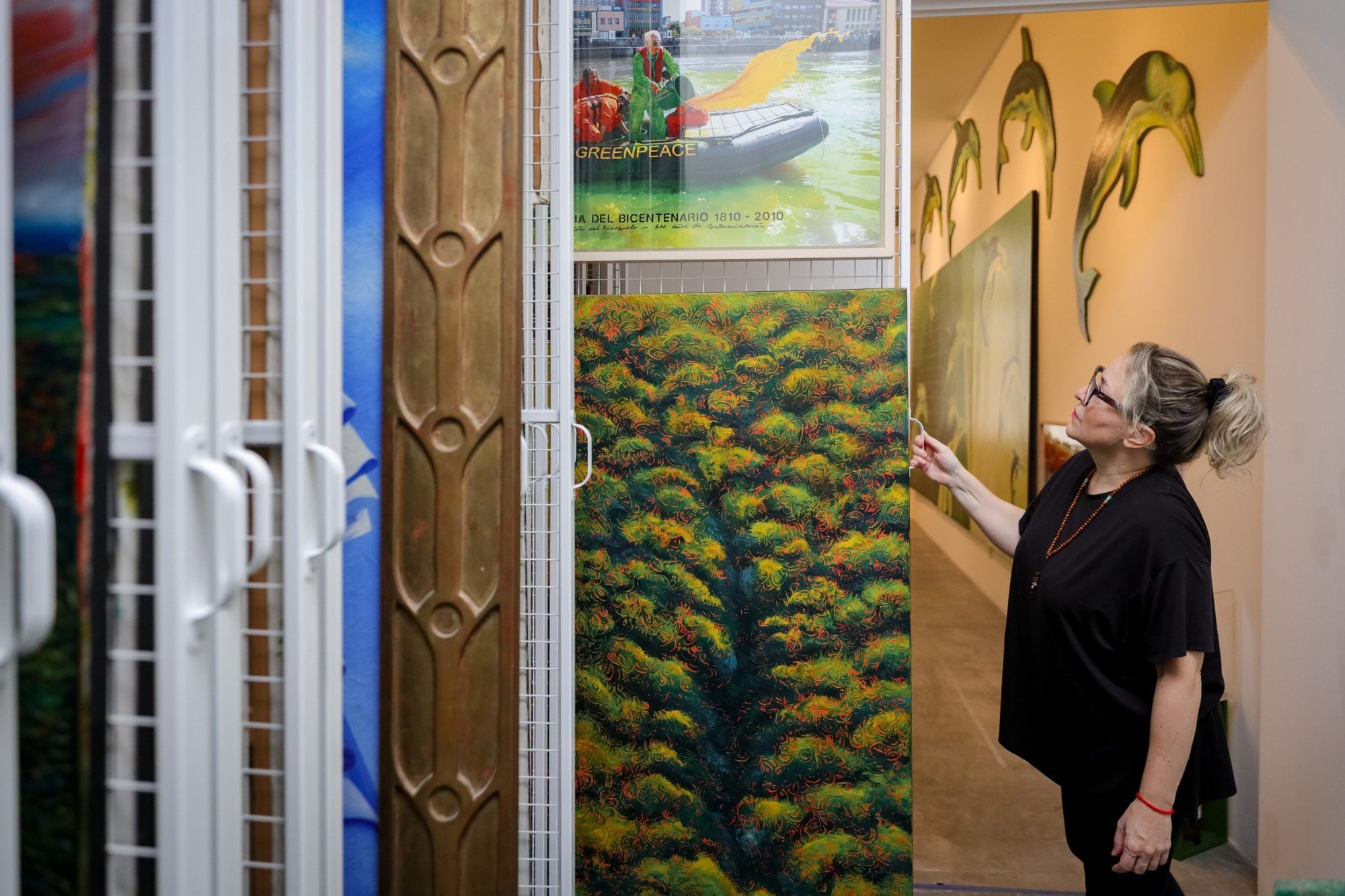 Durante más de un año, Cinthia Mezza se ocupó de catalogar y ordenar el acervo