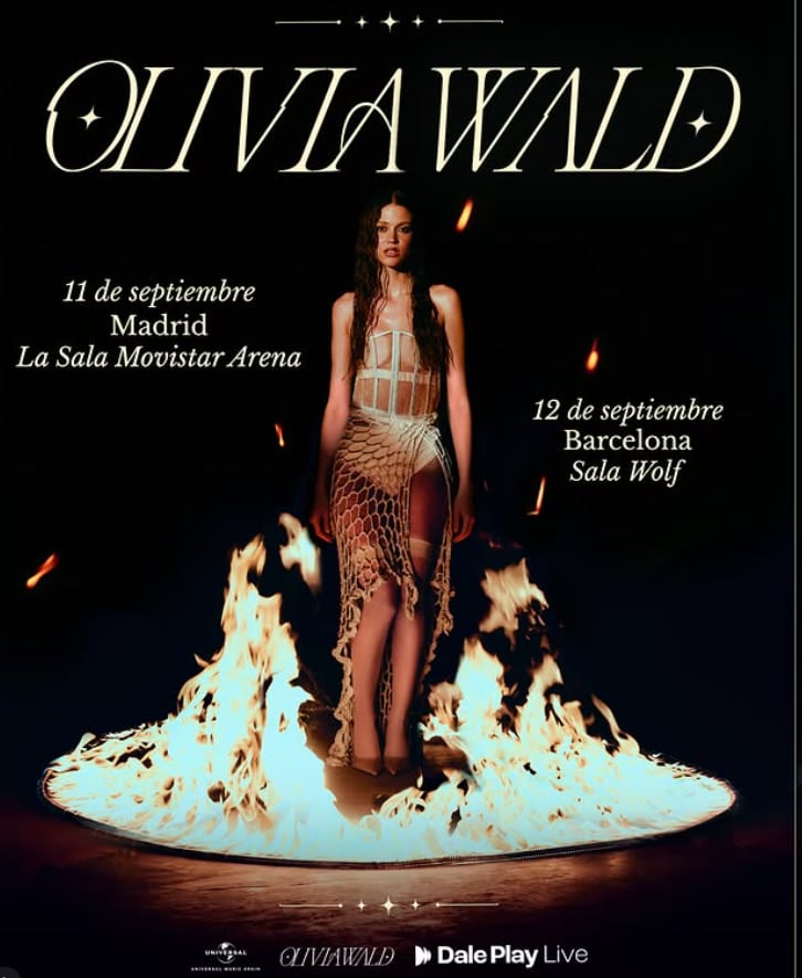 En medio de su último nacimiento, Olivia Wald se prepara para una gira internacional (Foto: Universal Music)