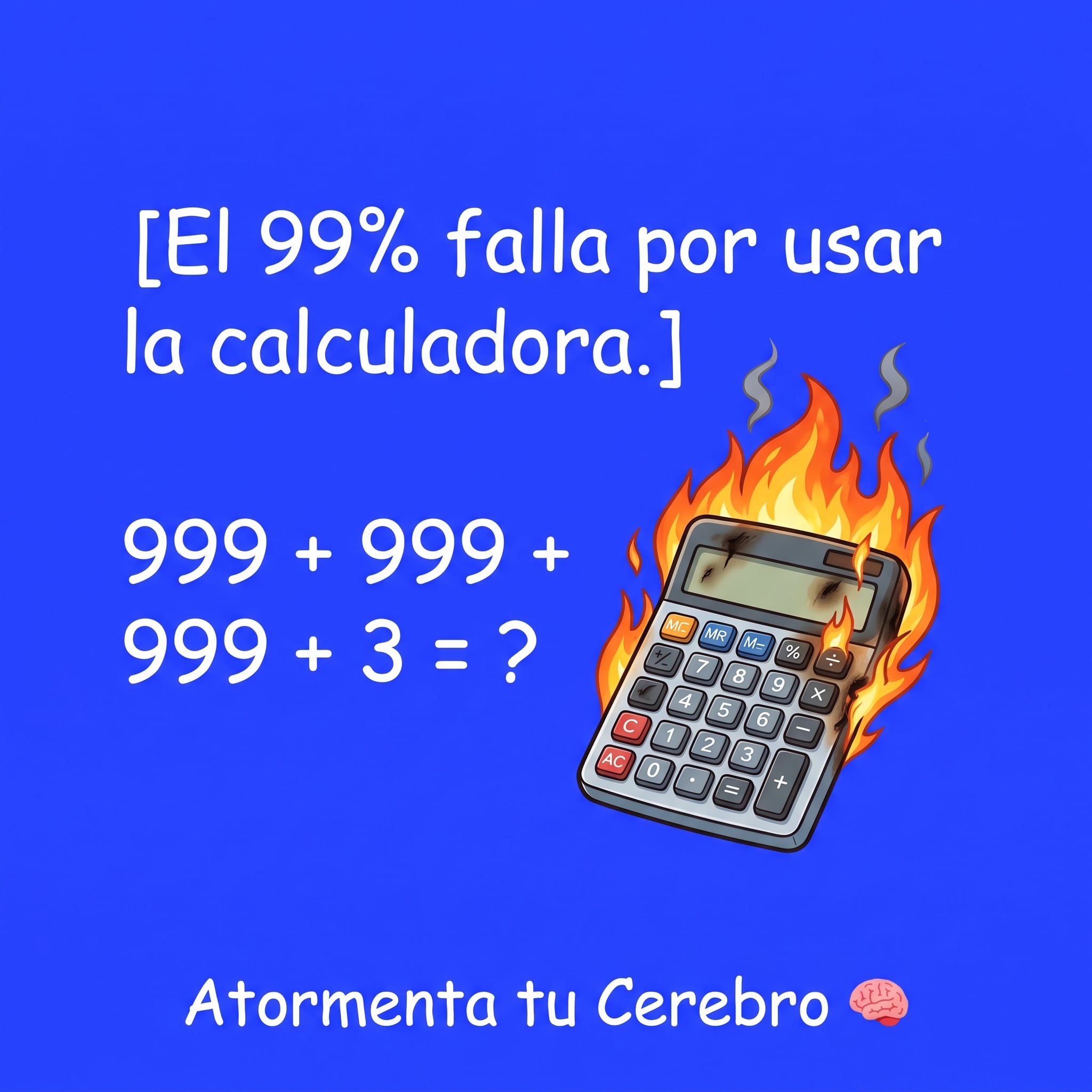 Los cálculos matemáticos son una buena forma de ejercitar la mente a cualquier edad