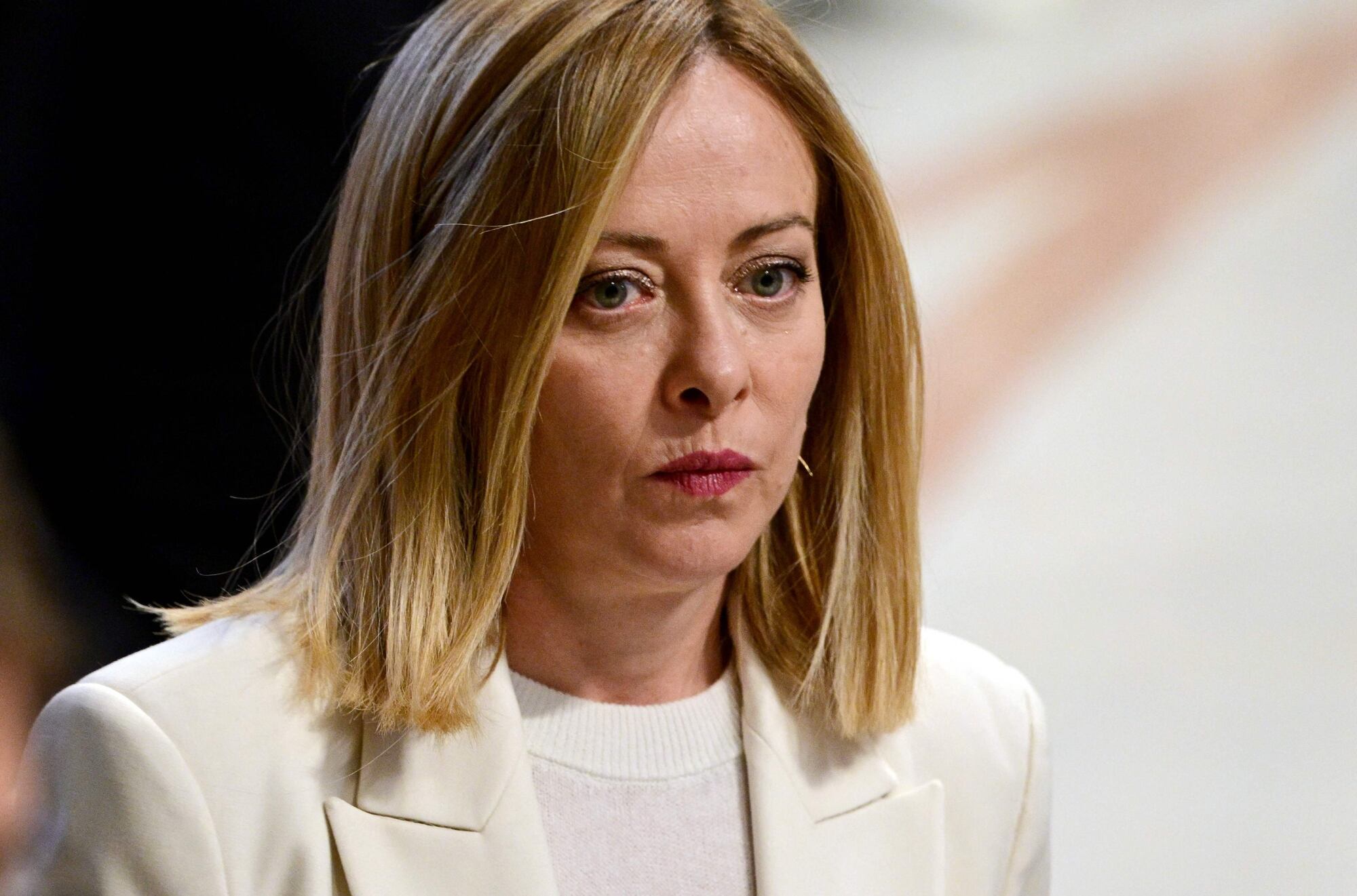 La primer ministro italiana Giorgia Meloni, al frente de un país que no para de envejecer