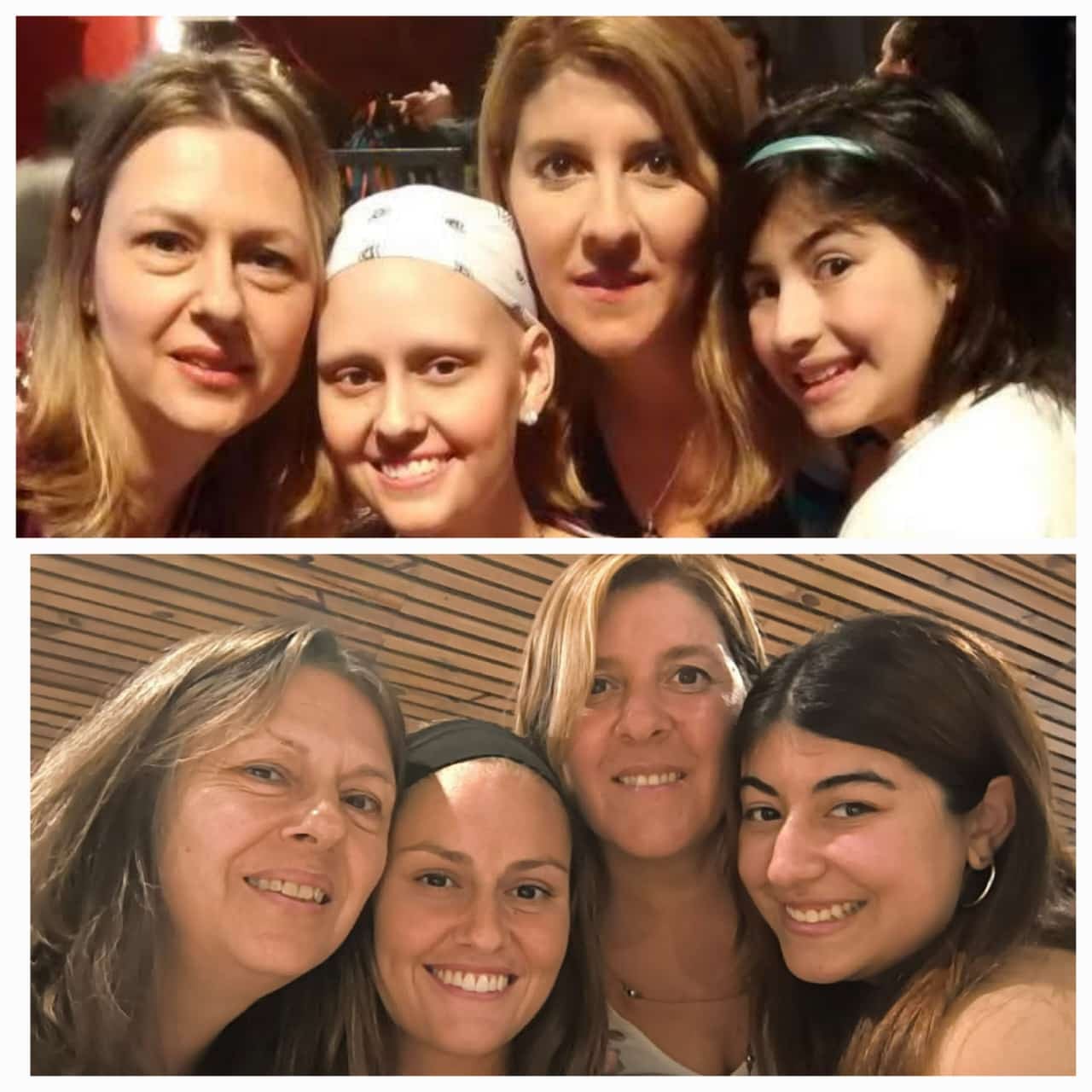 Las madres también forjaron una linda amistad.