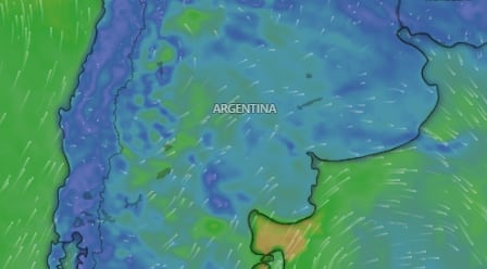 Hay alerta amarilla por tormentas y viento zonda para este lunes 22 de junio: las provincias afectadas