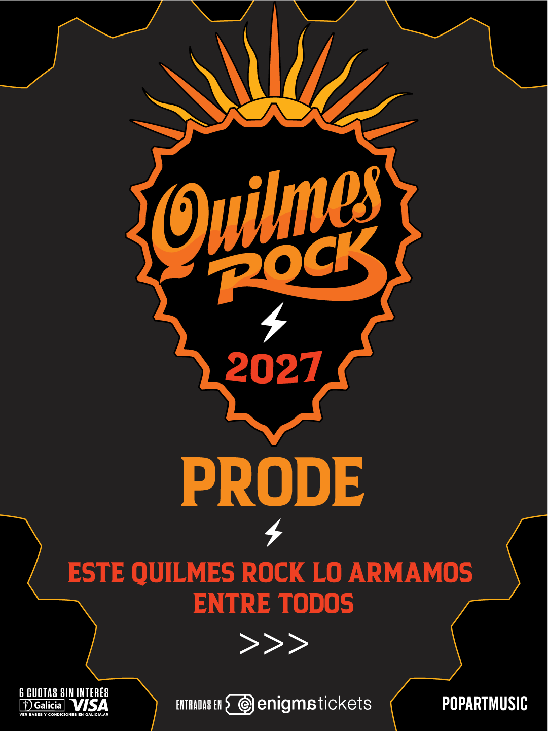 “Esta vez, lo armamos entre todos”: el juego para elegir artistas y ganar un show privado del Quilmes Rock