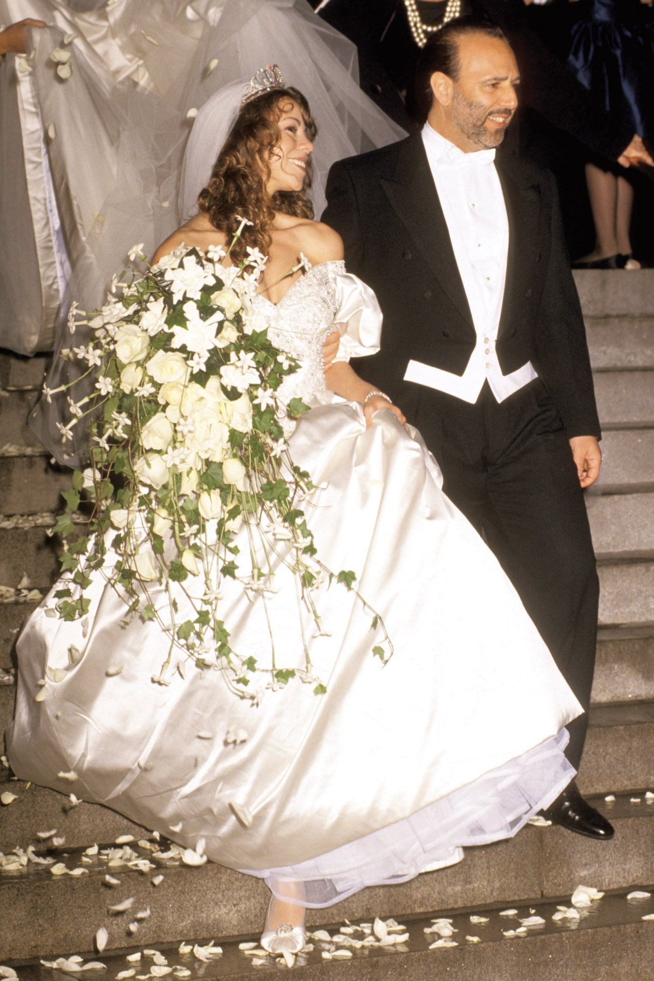 Tommy Mottola tenía 44 años y Mariah Carey 23 cuando se casaron.
La diferencia de edad y el control absoluto de él sobre ella precipitaron el fracaso de
la relación.