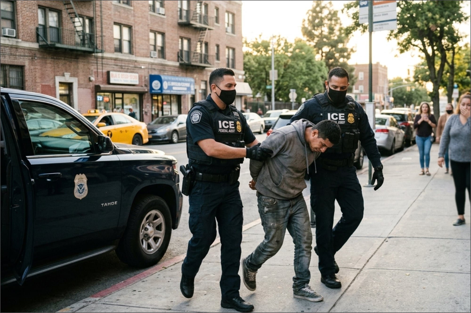 Trump demandó a Denver por la ley que obliga a los agentes del ICE a identificarse y les impide usar máscaras